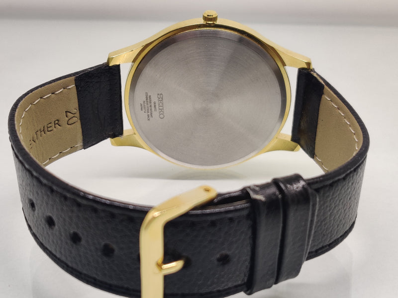 Seiko 5 Black Dial quartz Watch