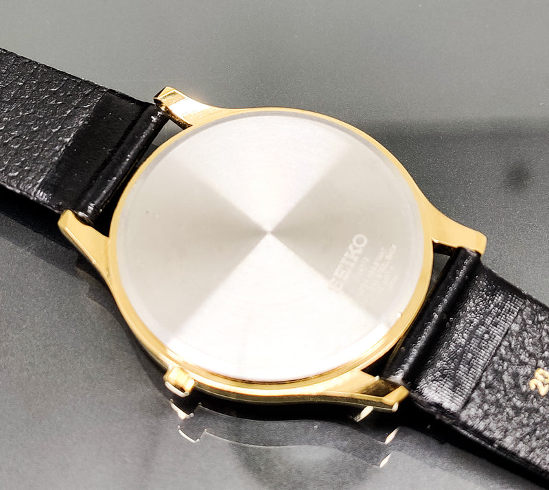 Seiko 5 Black Dial quartz Watch