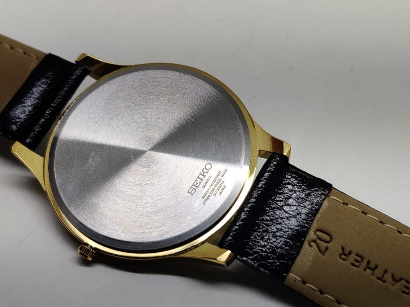 Seiko 5 Black Dial quartz Watch