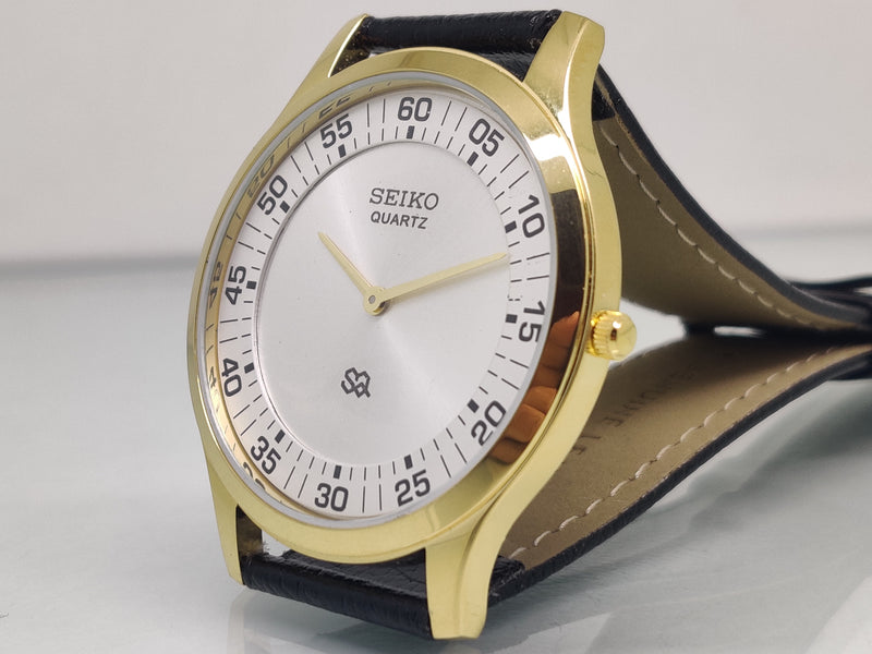 Seiko 5 Black Dial quartz Watch