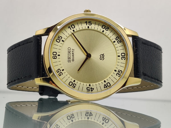 Seiko 5 Black Dial quartz Watch
