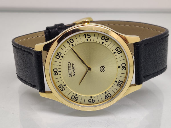 Seiko 5 Black Dial quartz Watch