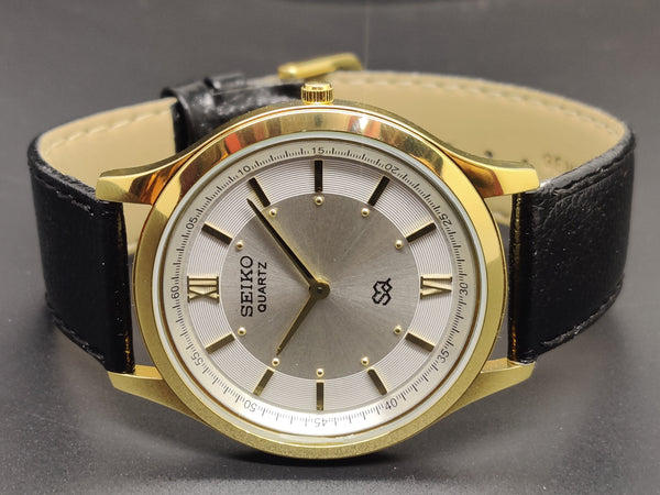 Seiko 5 Black Dial quartz Watch