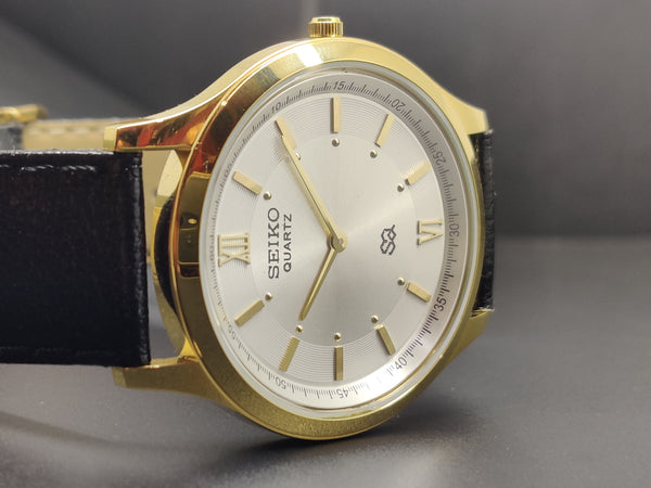 Seiko 5 Black Dial quartz Watch