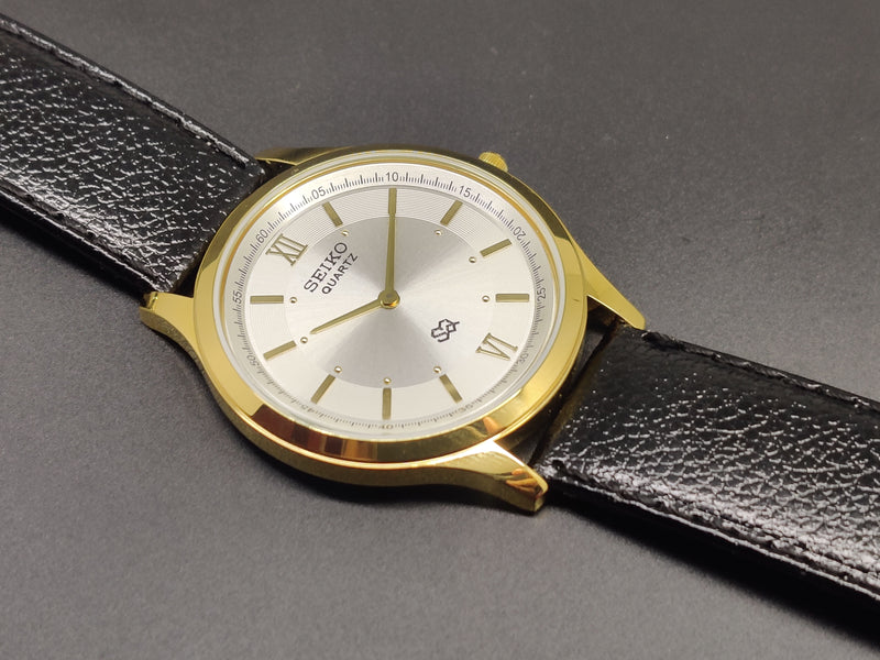 Seiko 5 Black Dial quartz Watch