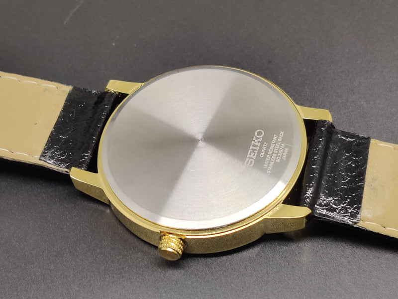 Seiko 5 Black Dial quartz Watch