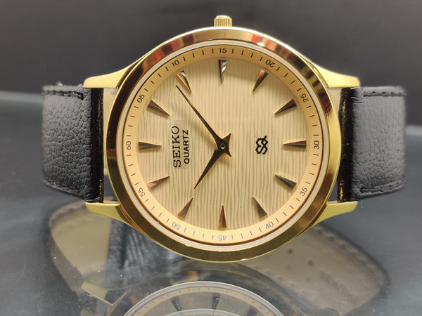 Seiko 5 Black Dial quartz Watch