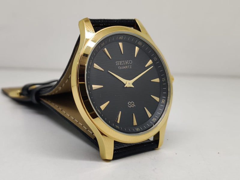 Seiko 5 Black Dial quartz Watch