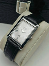 Seiko Luxury Tank Style Watch – Slim Vintage Quartz Watch for Men National Watches