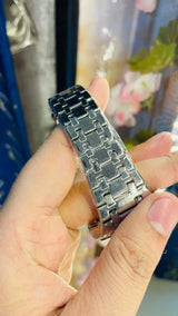 Seiko Vintage Tank Wrist Watch – Luxury Rectangular Quartz for Men National Watches