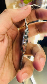 Seiko Vintage Tank Wrist Watch – Luxury Rectangular Quartz for Men National Watches