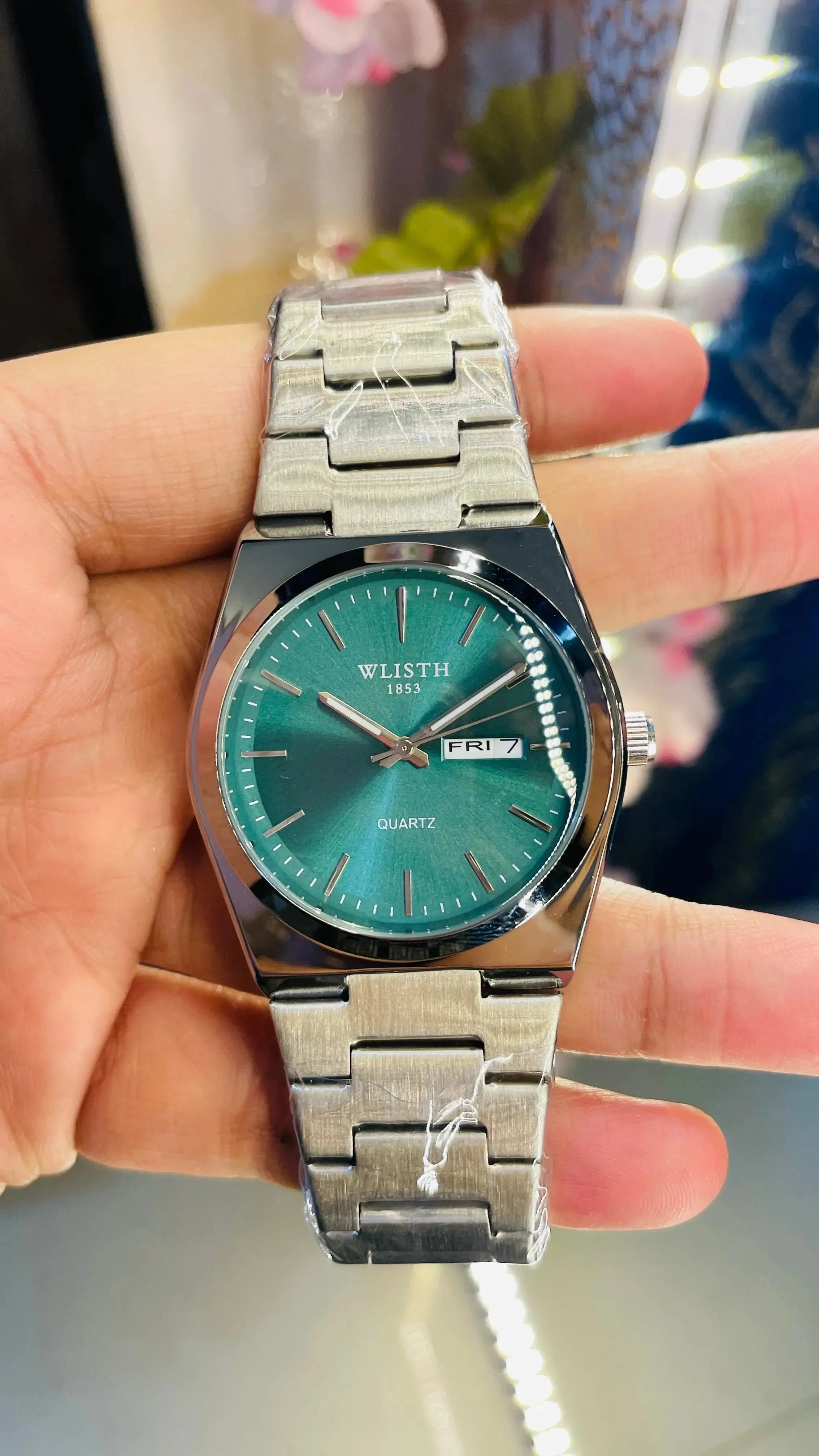 Seiko Vintage Tank Wrist Watch – Luxury Rectangular Quartz for Men National Watches