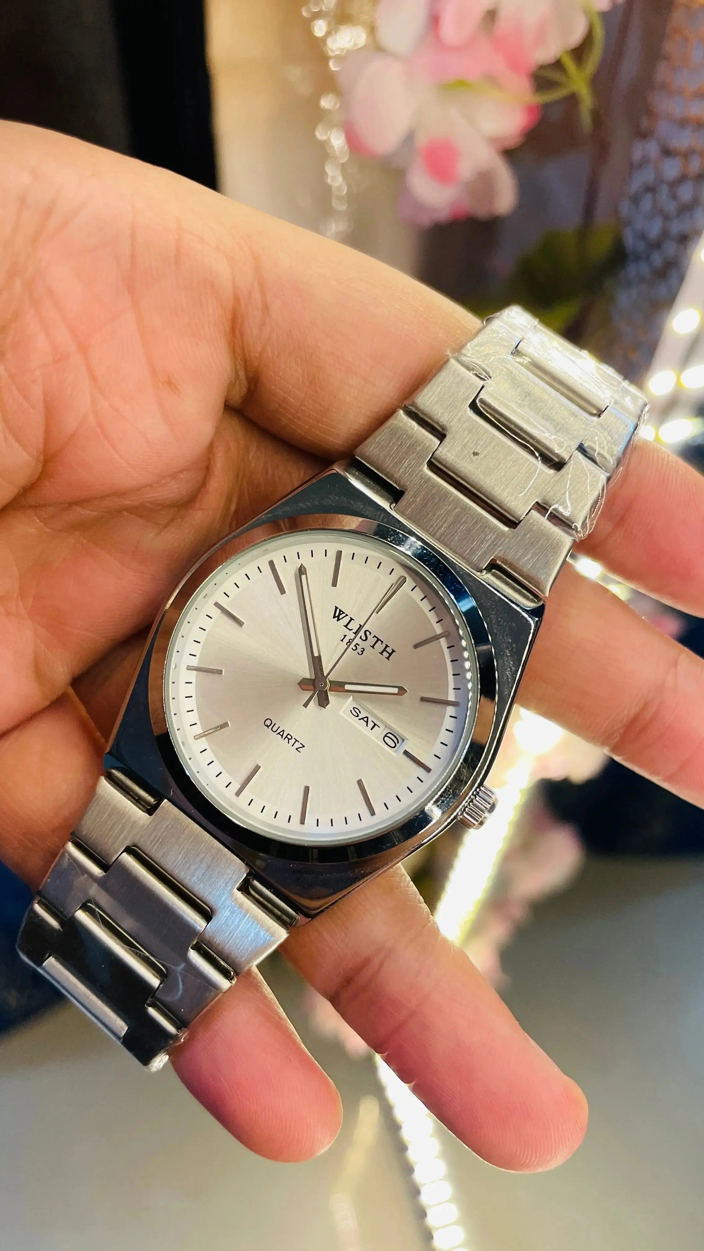 Seiko Vintage Tank Wrist Watch – Luxury Rectangular Quartz for Men National Watches