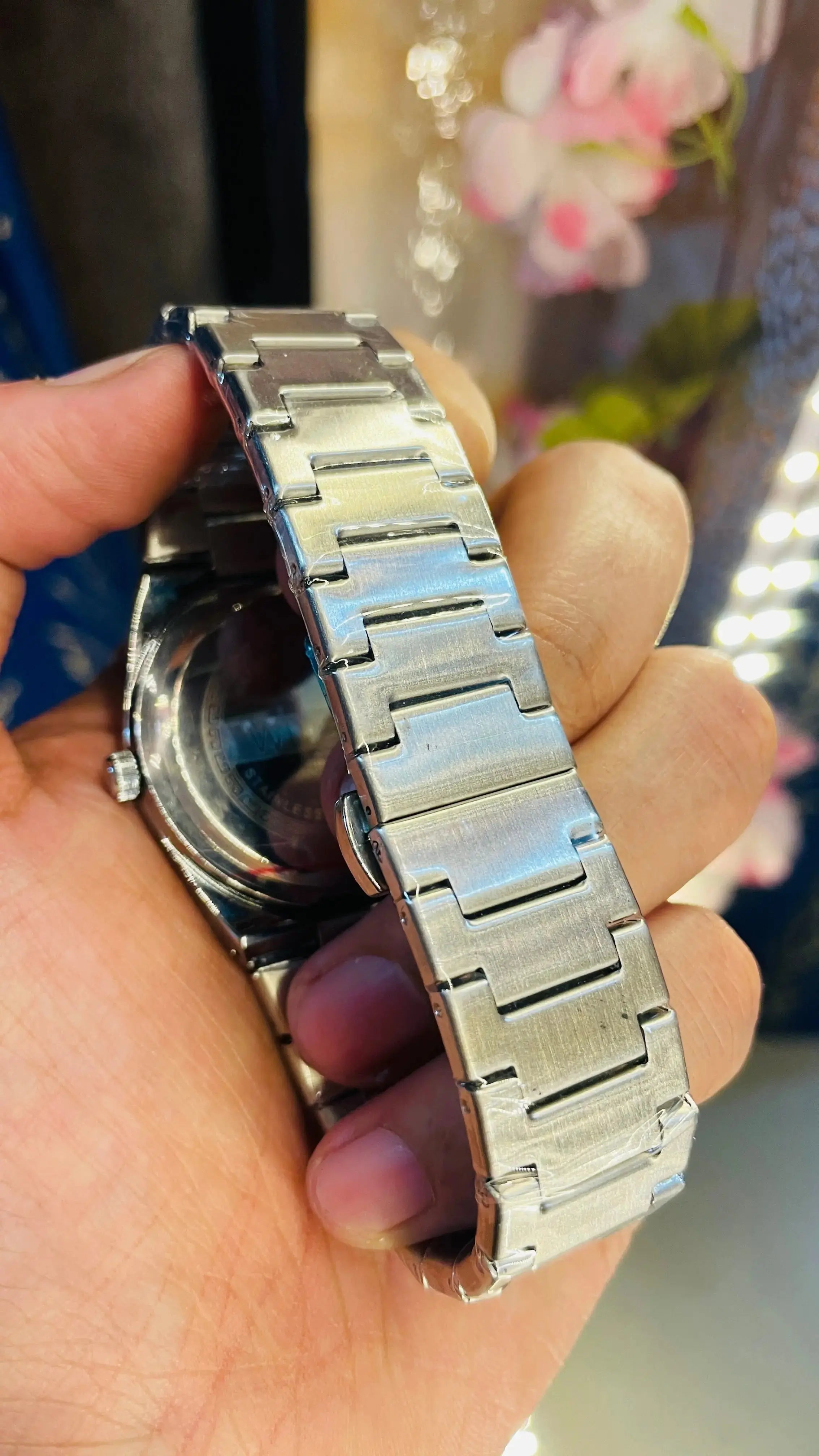 Seiko Vintage Tank Wrist Watch – Luxury Rectangular Quartz for Men National Watches