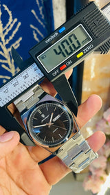 Seiko Vintage Tank Wrist Watch – Luxury Rectangular Quartz for Men National Watches