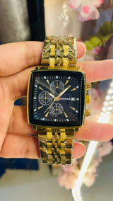 Seiko Vintage Tank Wrist Watch – Luxury Rectangular Quartz for Men National Watches