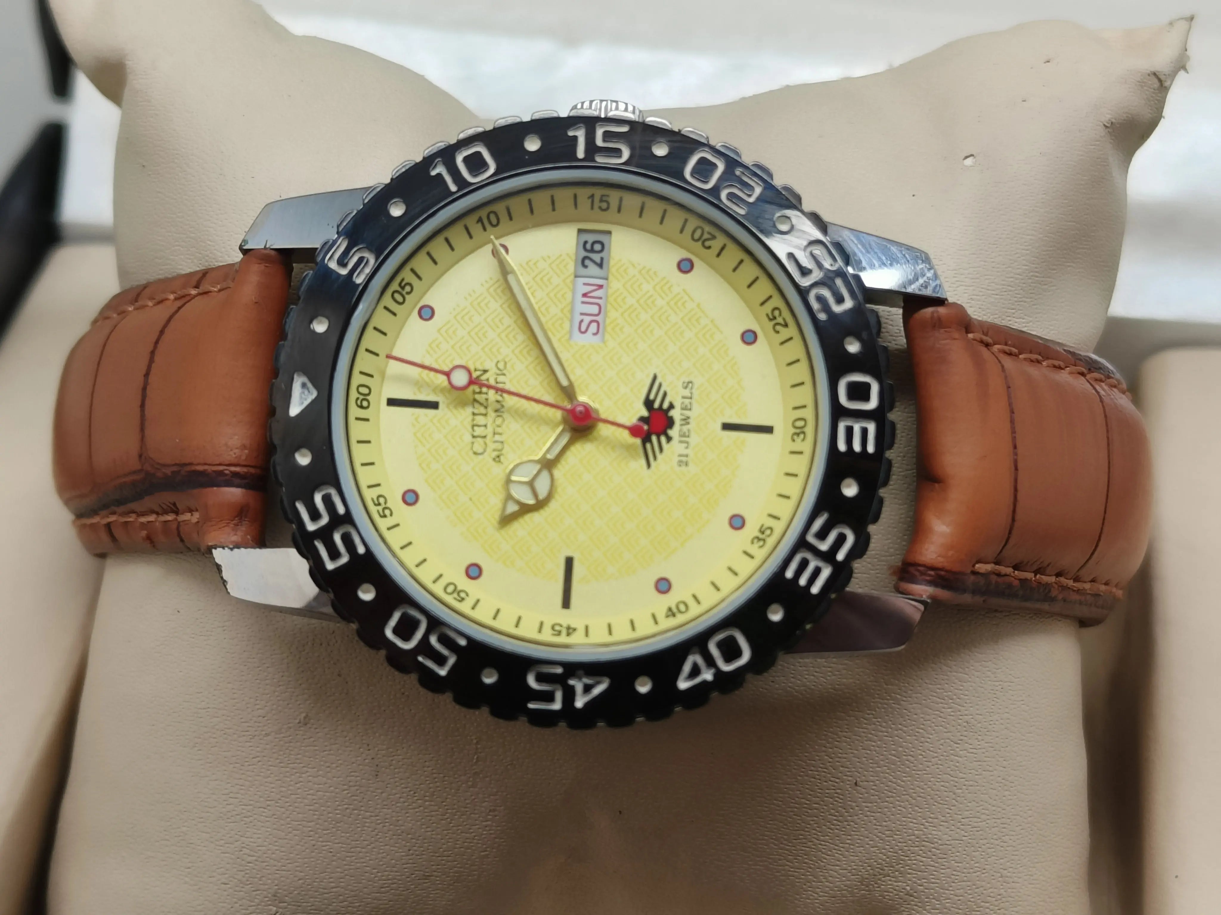Citizen Eagle 7 Automatic Sports Watch – Japan Automatic with 21 Jewels National Watches