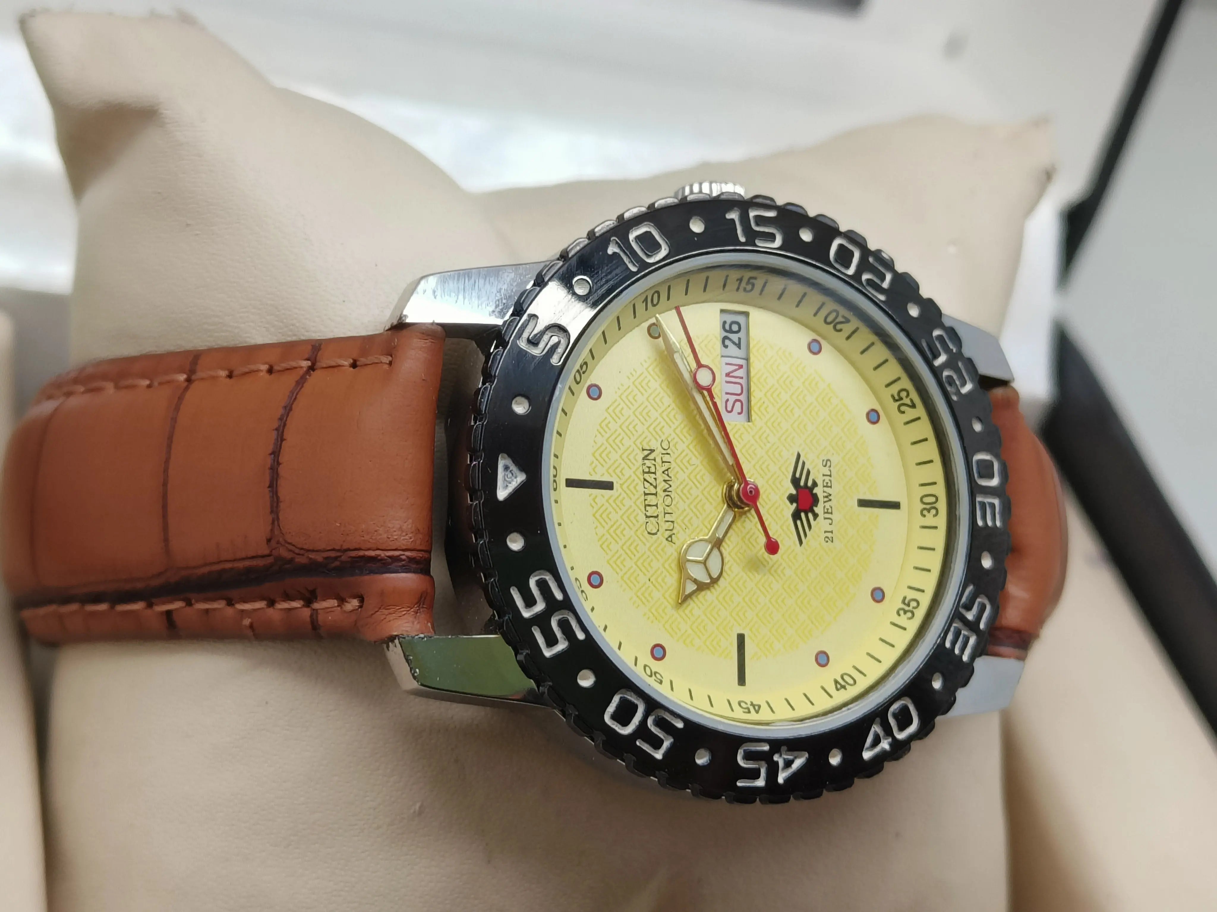 Citizen Eagle 7 Automatic Sports Watch – Japan Automatic with 21 Jewels National Watches