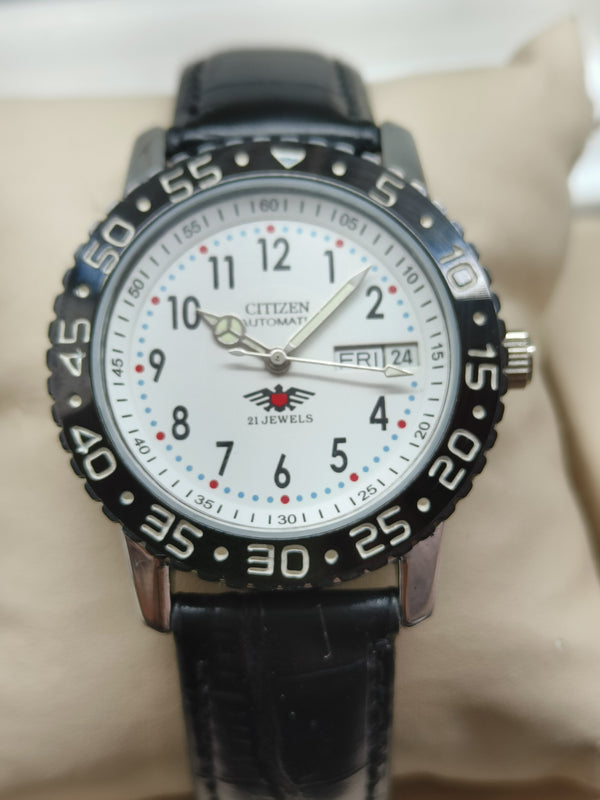 Citizen Eagle 7 Automatic Sports Watch – Refurbished & Restored Japan Vintage