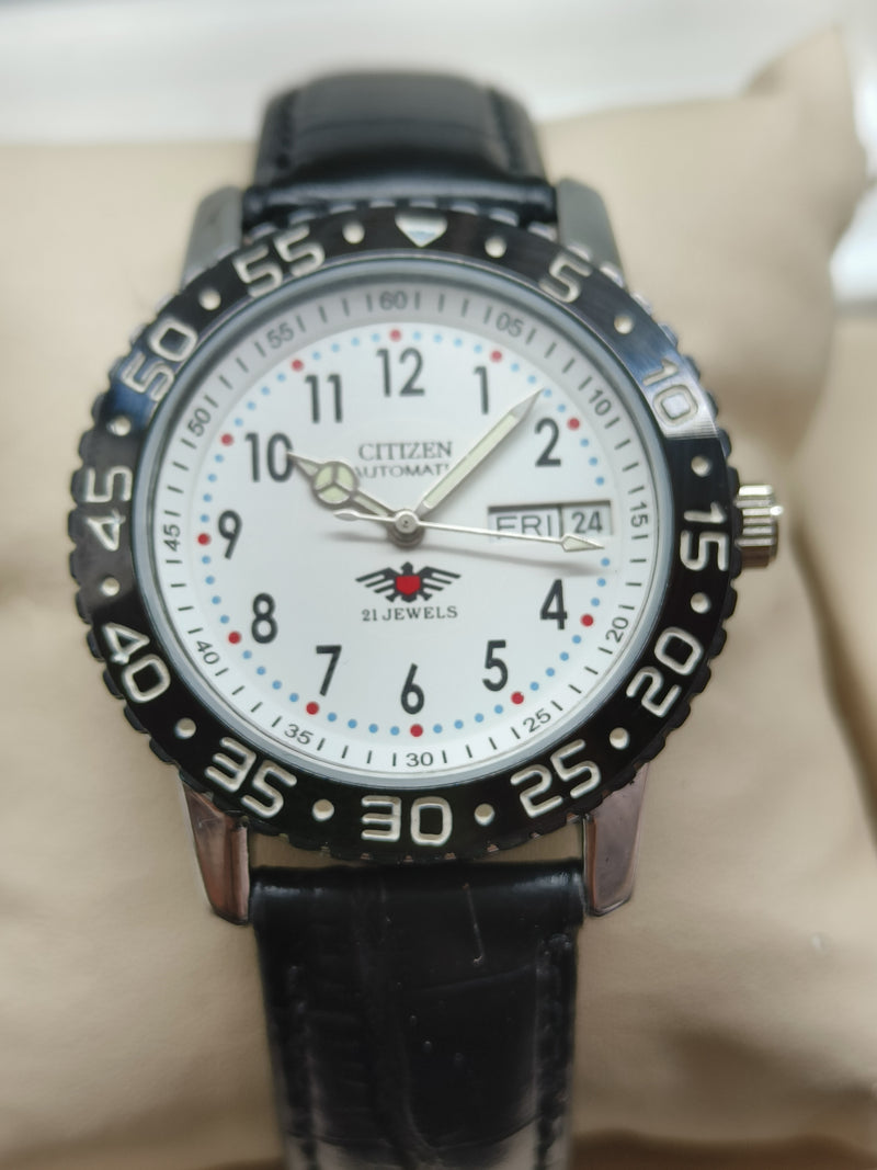 Citizen Eagle 7 Automatic Sports Watch – Refurbished & Restored Japan Vintage