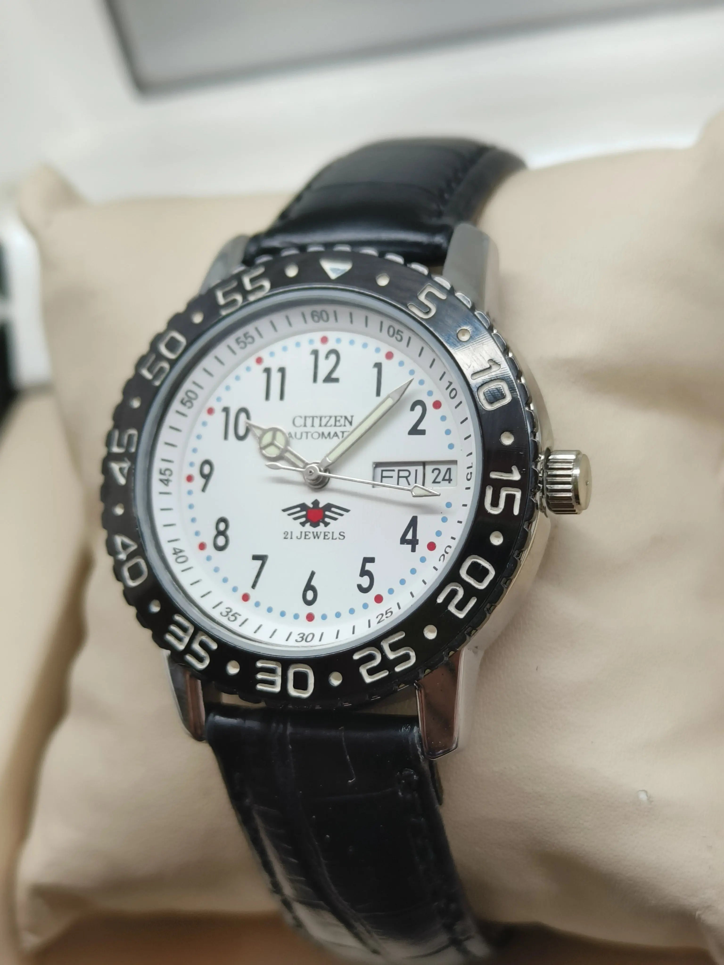 Citizen Eagle 7 Automatic Sports Watch – Refurbished & Restored Japan Vintage National Watches