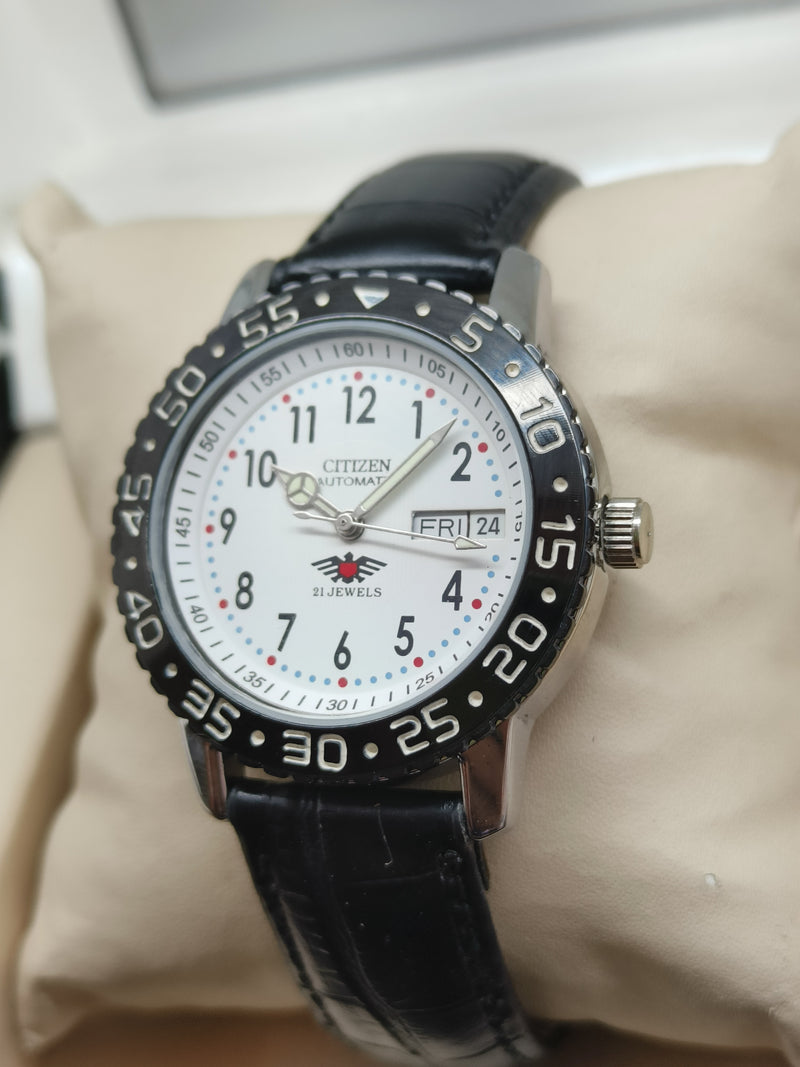 Citizen Eagle 7 Automatic Sports Watch – Refurbished & Restored Japan Vintage