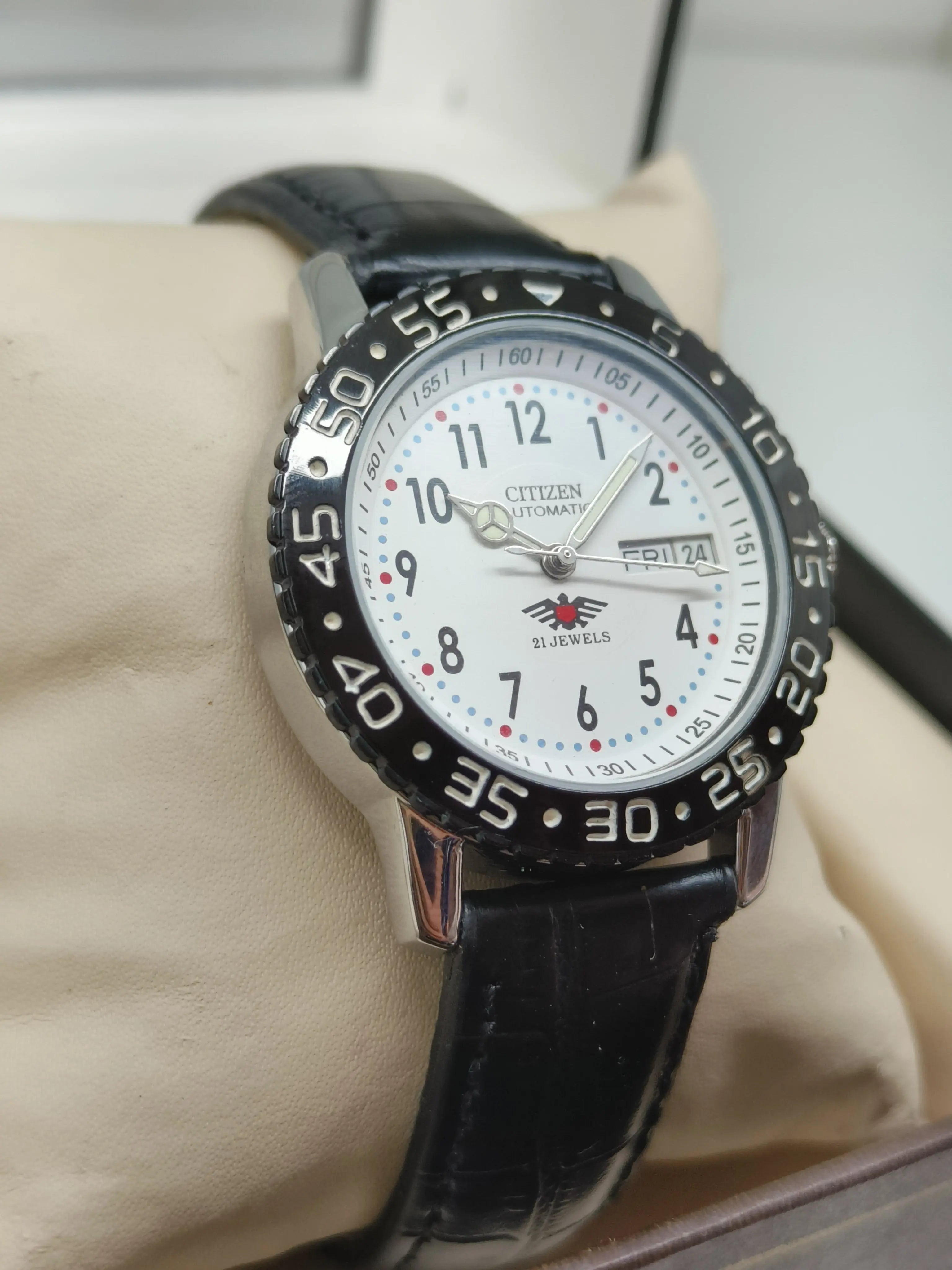 Citizen Eagle 7 Automatic Sports Watch – Refurbished & Restored Japan Vintage National Watches