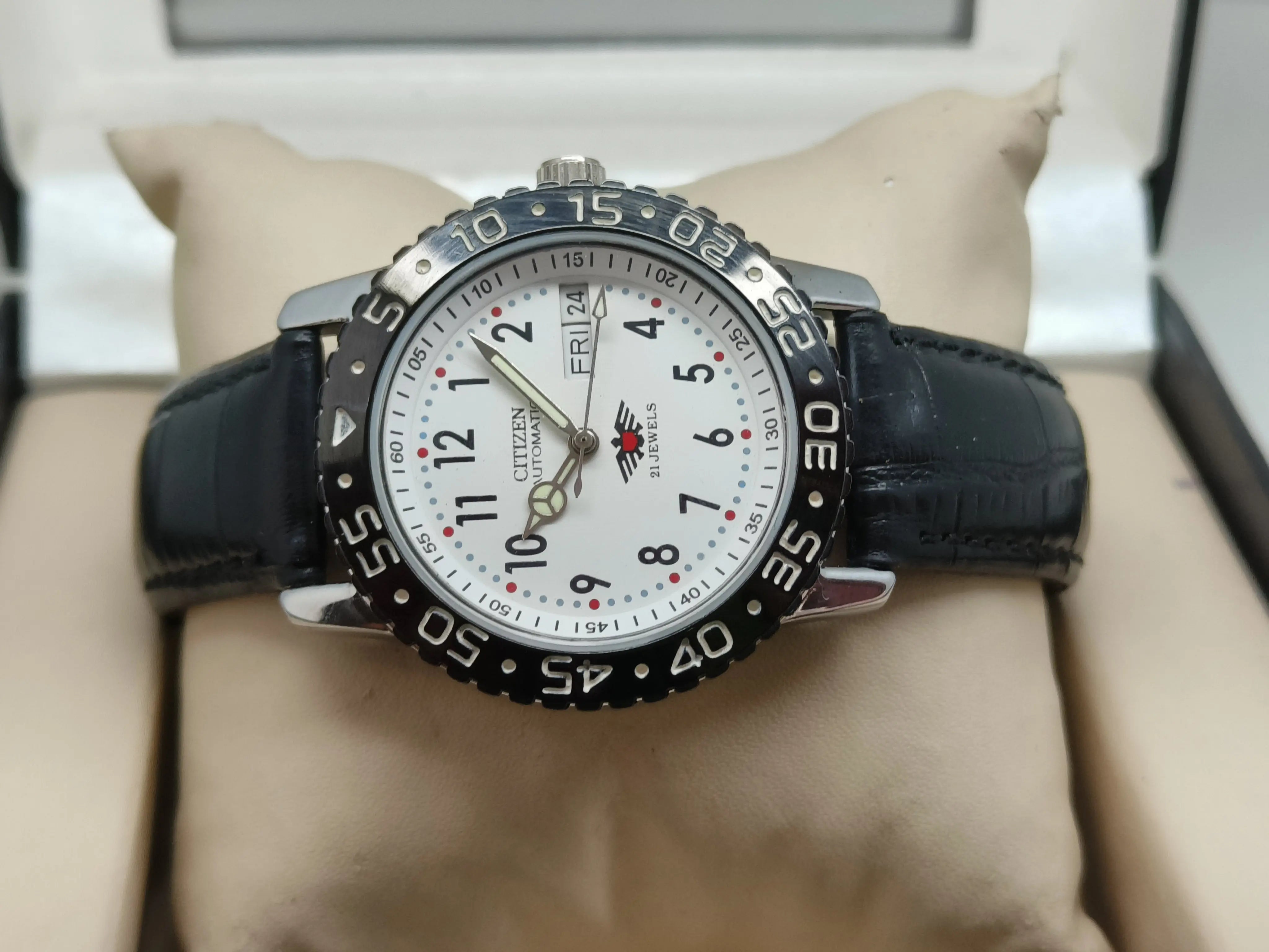 Citizen Eagle 7 Automatic Sports Watch – Refurbished & Restored Japan Vintage National Watches