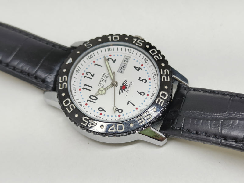 Citizen Eagle 7 Automatic Sports Watch – Refurbished & Restored Japan Vintage
