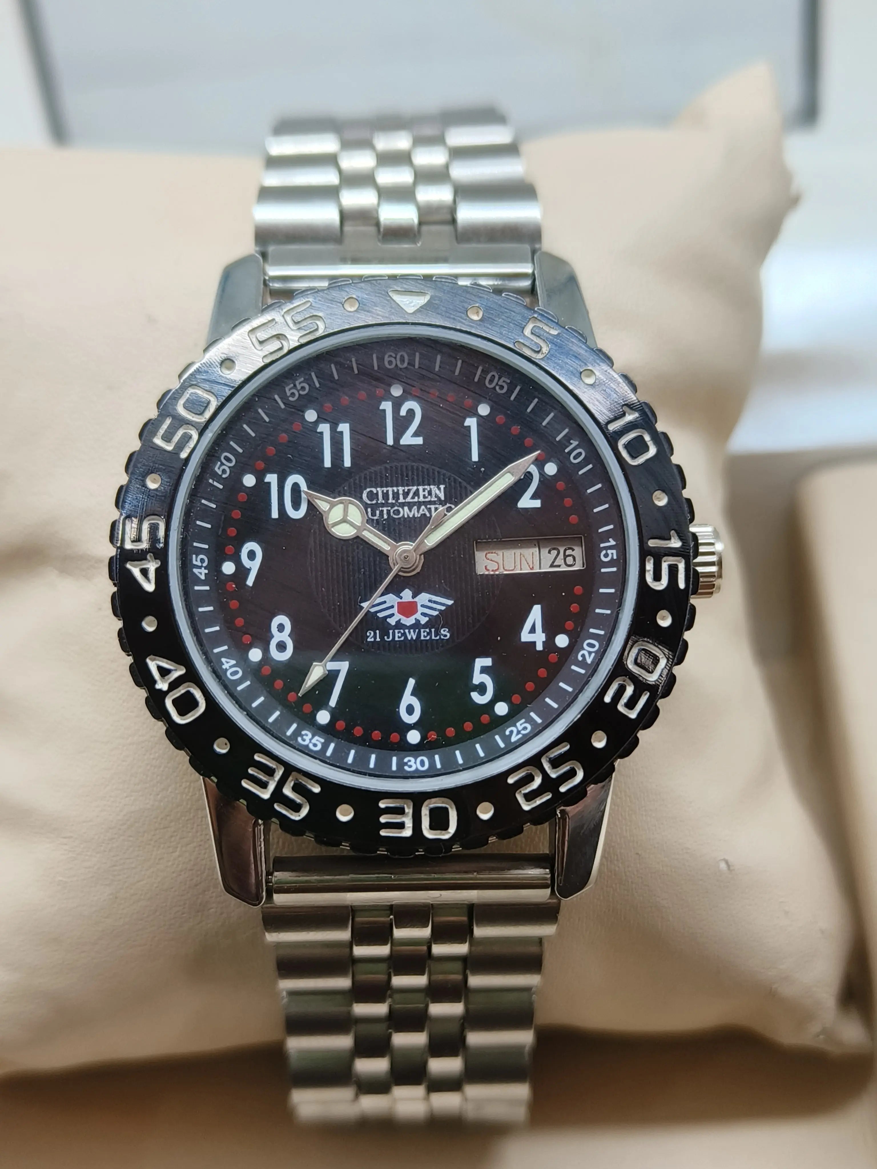 Citizen Eagle 7 Automatic Sports Watch – Restored Japan Vintage Classic National Watches
