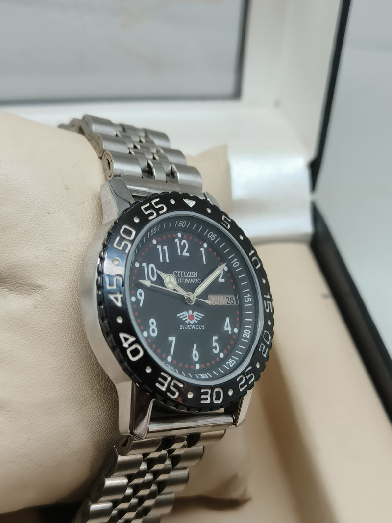Citizen Eagle 7 Automatic Sports Watch – Restored Japan Vintage Classic
