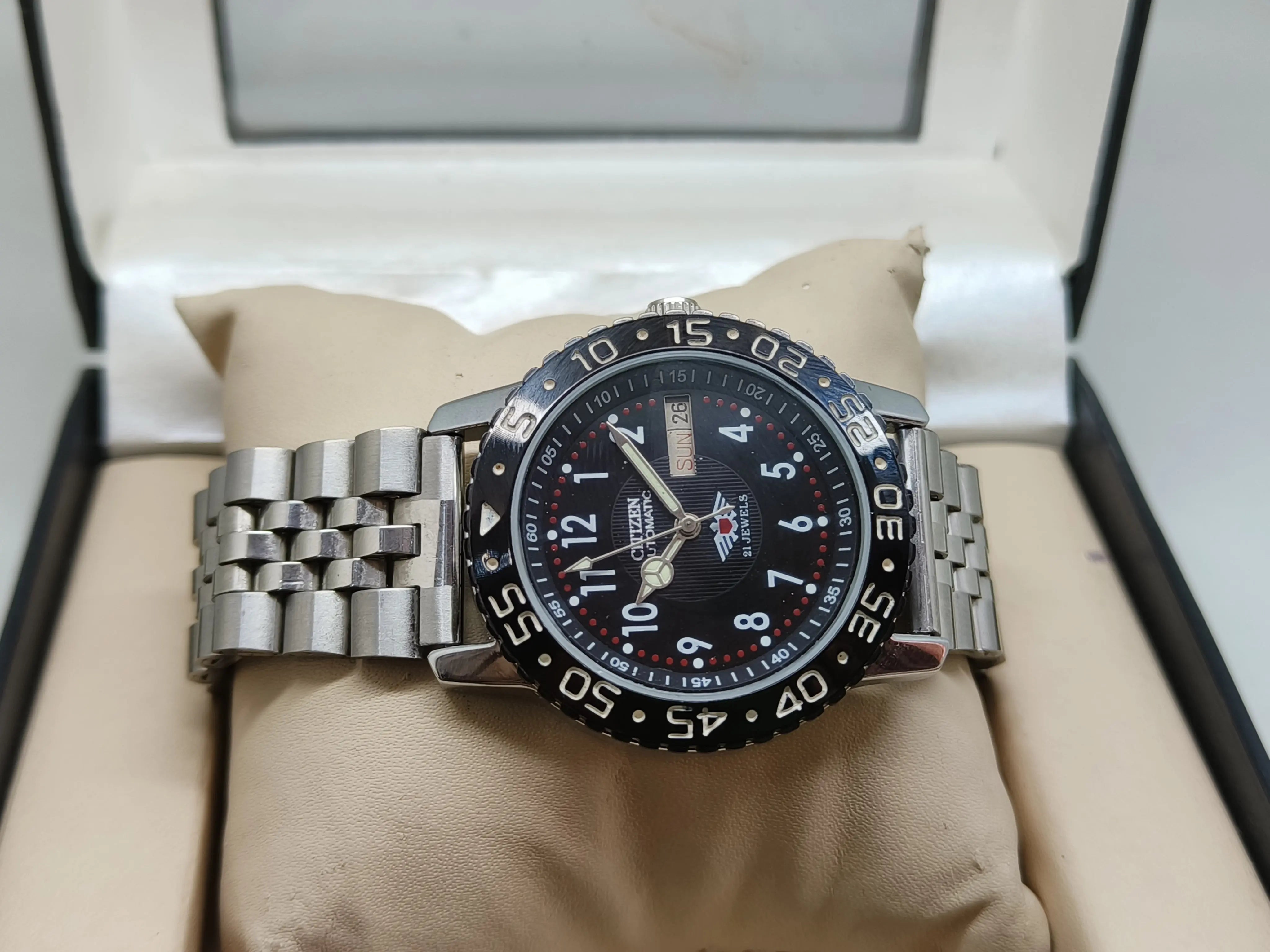 Citizen Eagle 7 Automatic Sports Watch – Restored Japan Vintage Classic National Watches