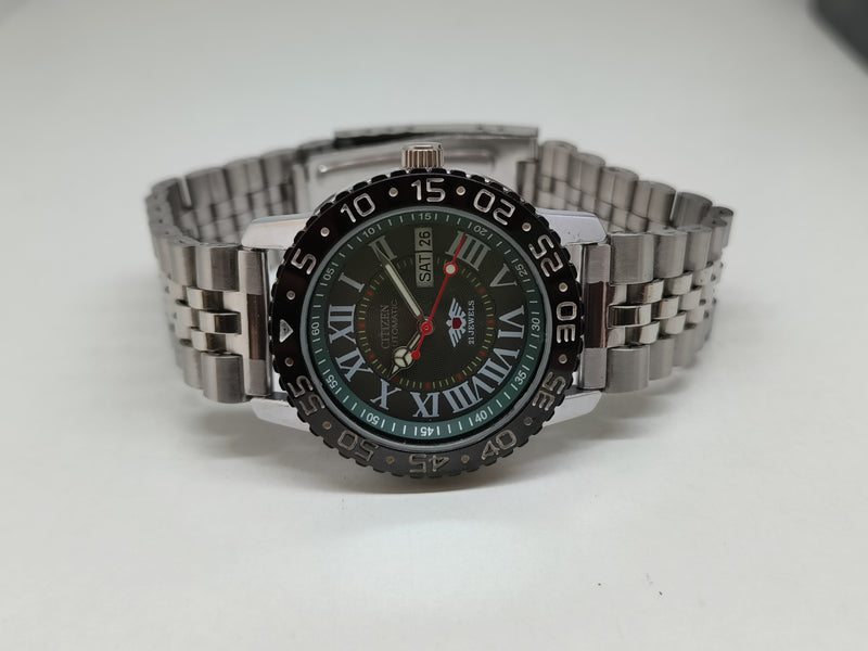 Citizen Eagle 7 Automatic Sports Watch – Stainless Steel, 21 Jewels