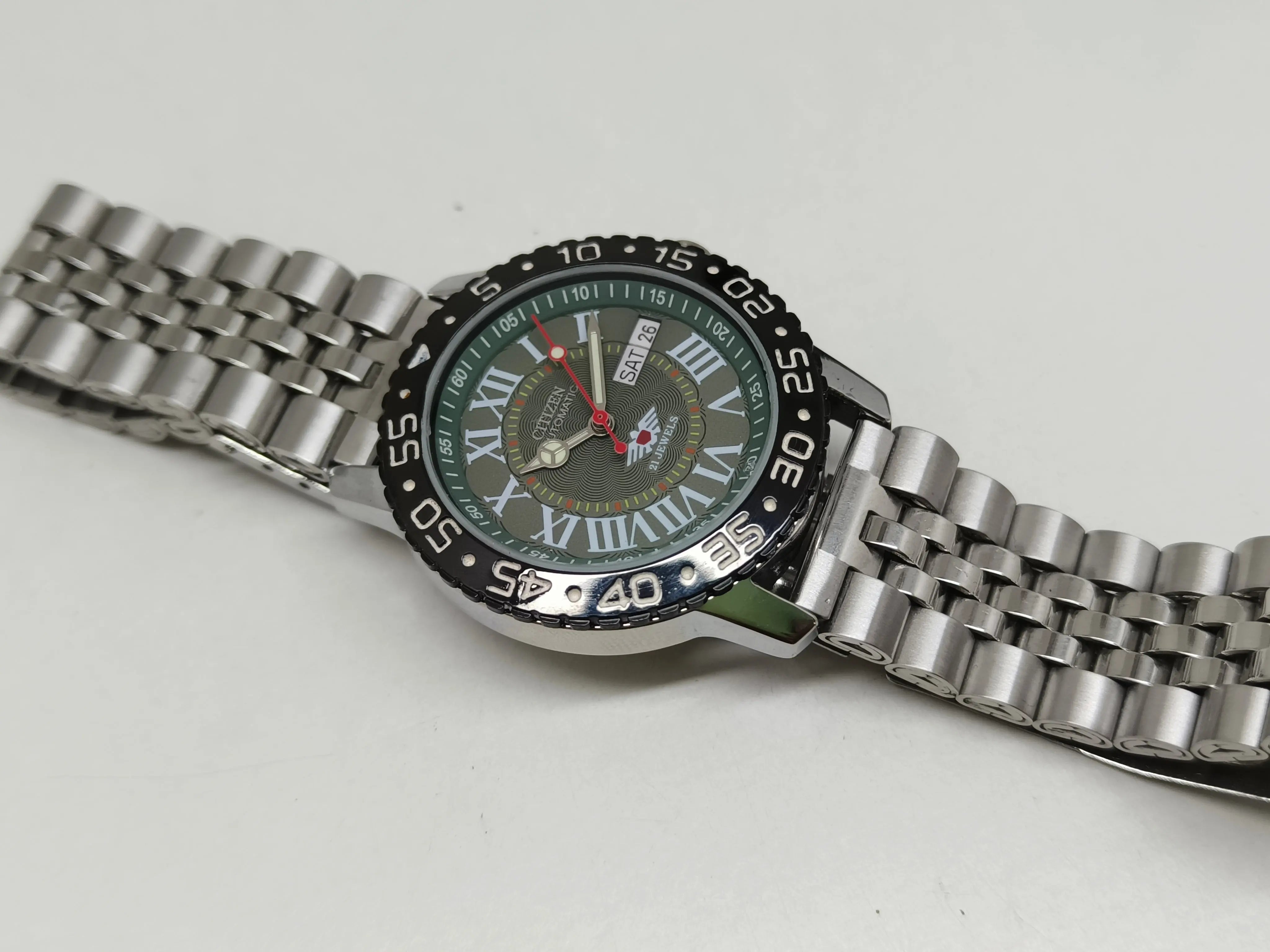 Citizen Eagle 7 Automatic Sports Watch – Stainless Steel, 21 Jewels National Watches