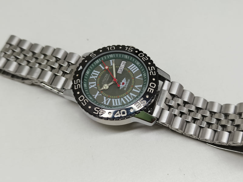 Citizen Eagle 7 Automatic Sports Watch – Stainless Steel, 21 Jewels