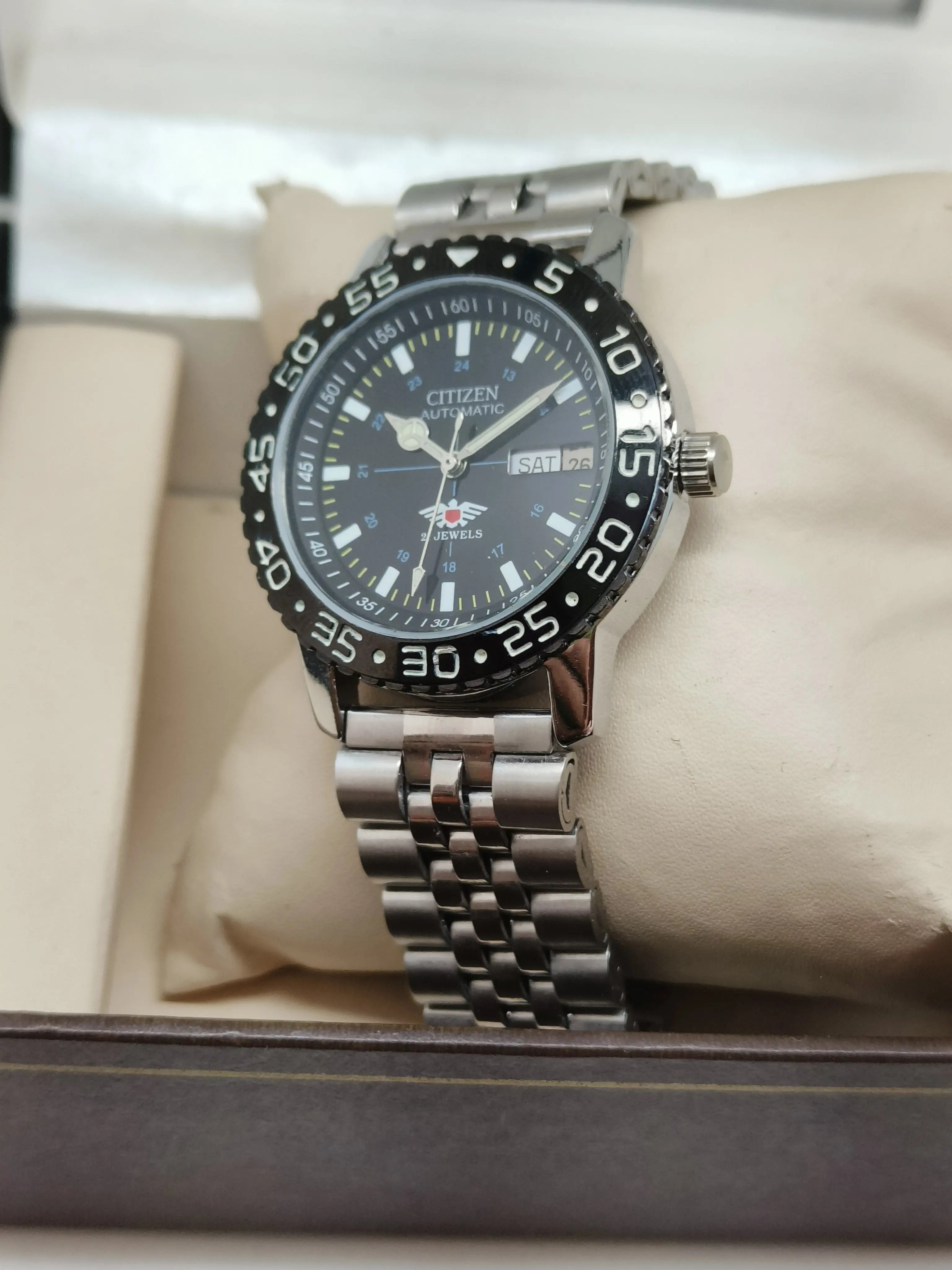 Citizen Eagle 7 Automatic Sports Watch – Japan Vintage Refurbished National Watches