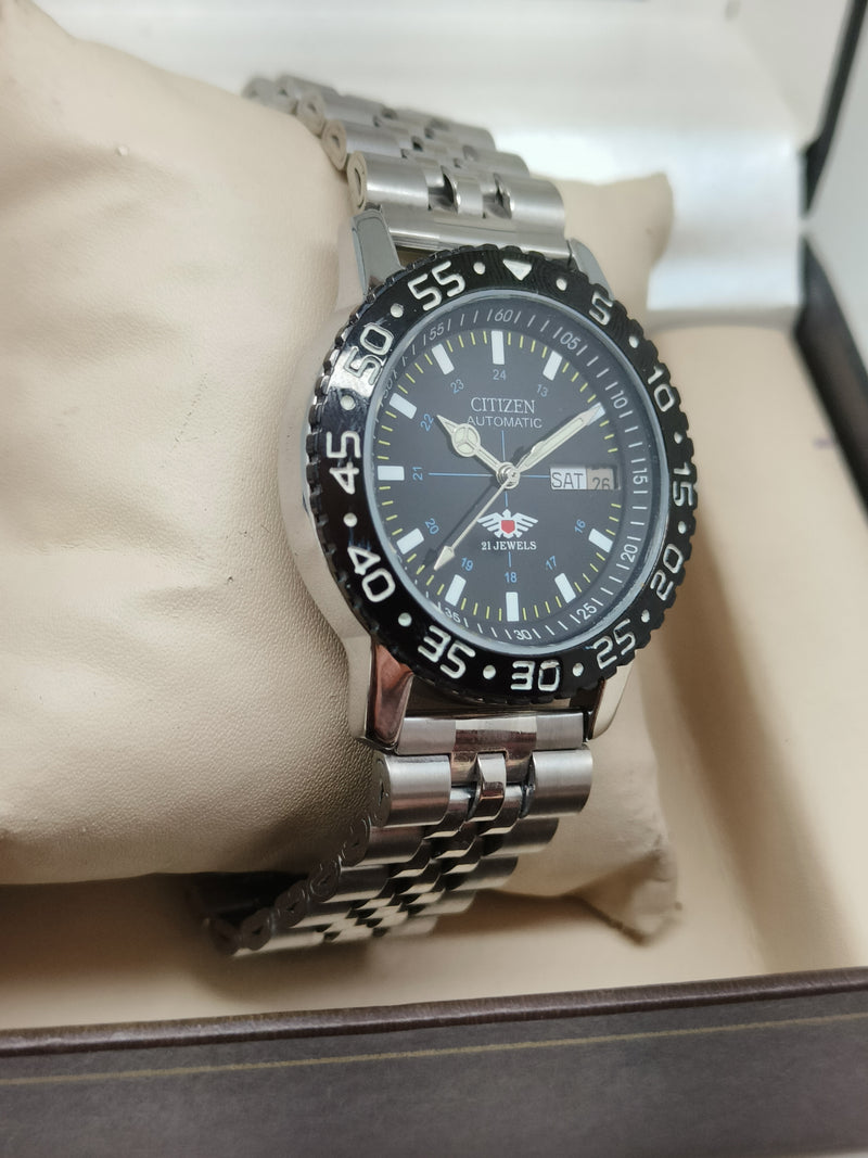 Citizen Eagle 7 Automatic Sports Watch – Japan Vintage Refurbished