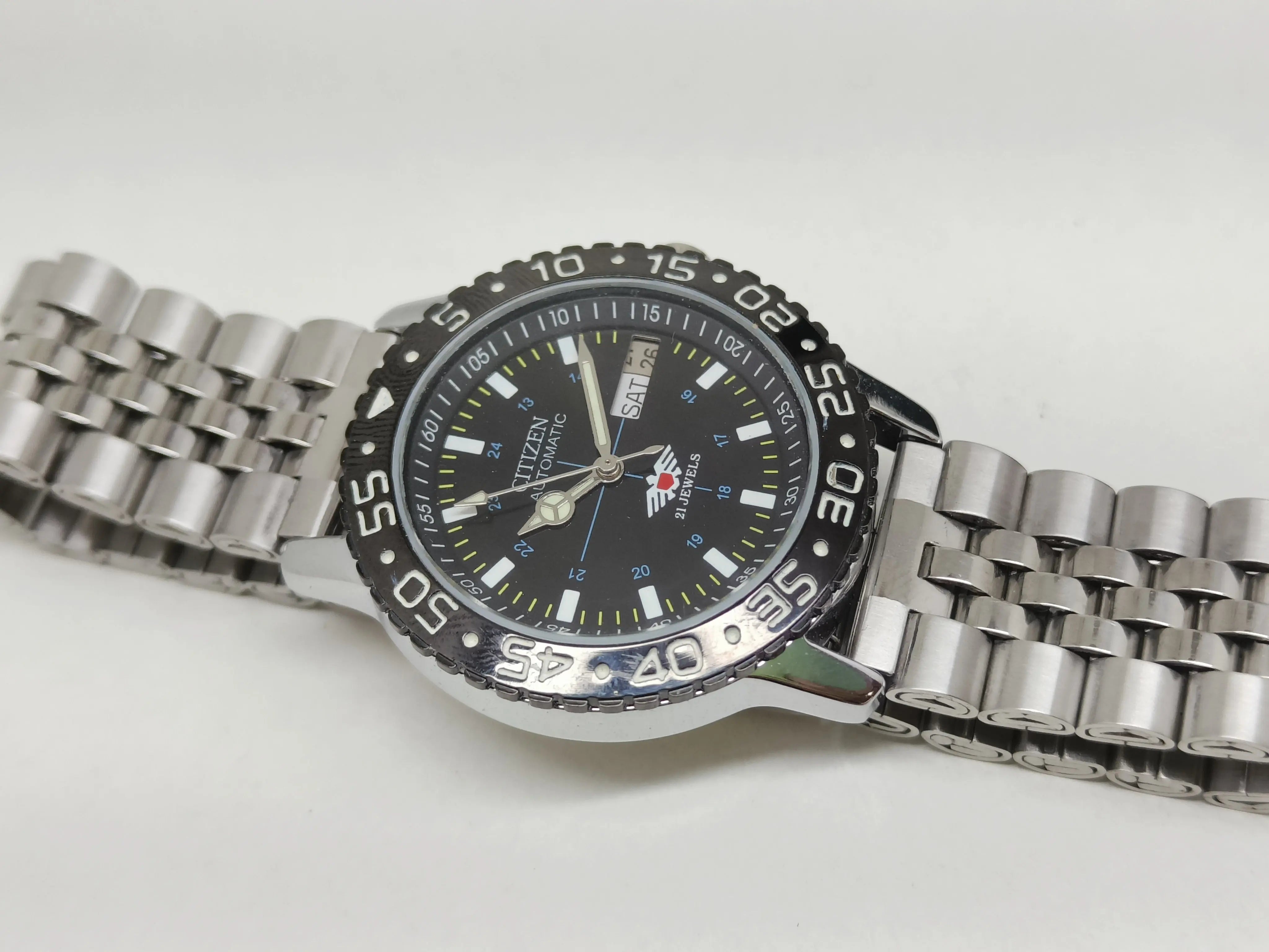 Citizen Eagle 7 Automatic Sports Watch – Japan Vintage Refurbished National Watches