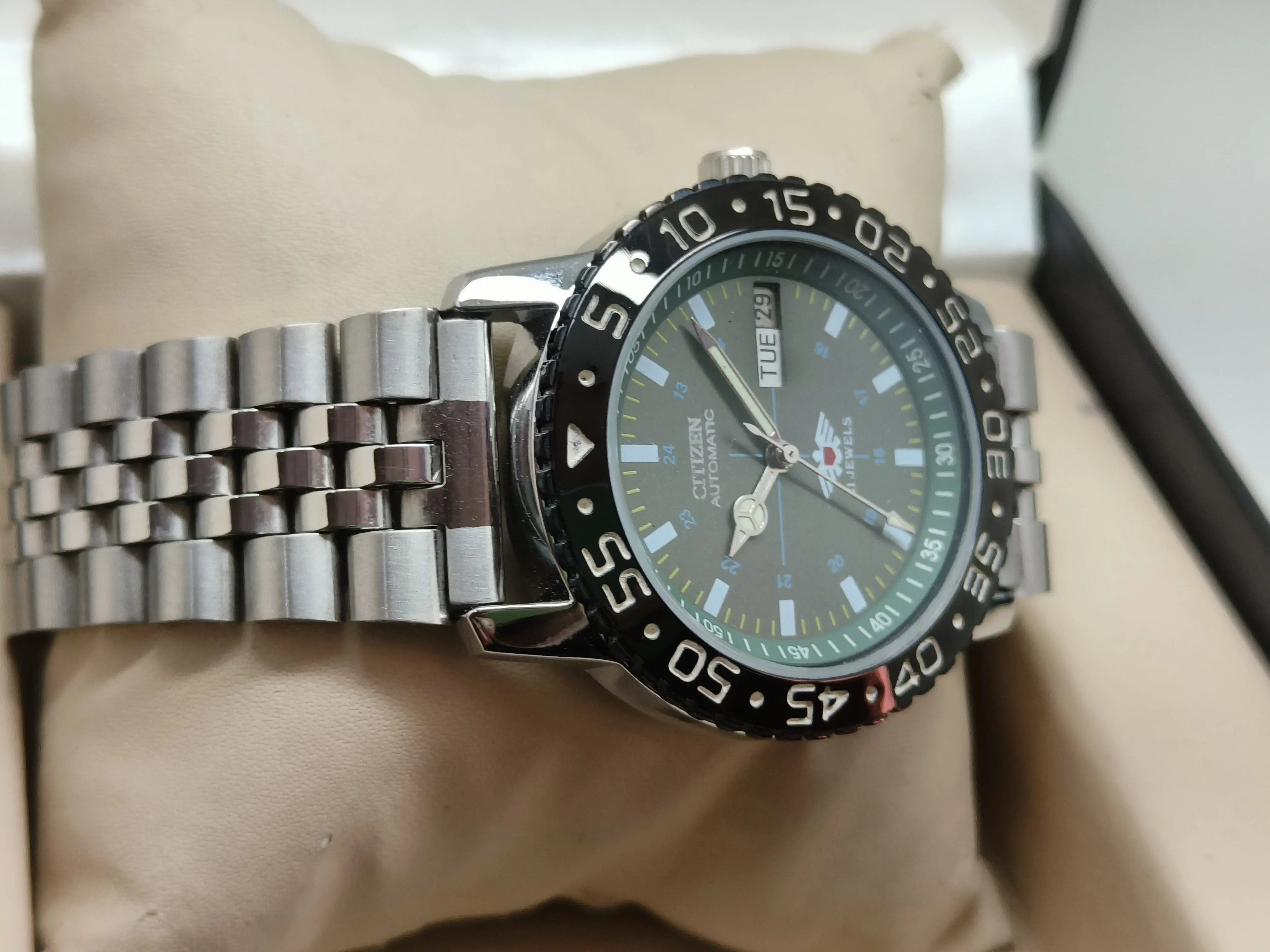 Citizen Eagle 7 Automatic Sports Watch – Japan 21J Automatic, Sports Look National Watches