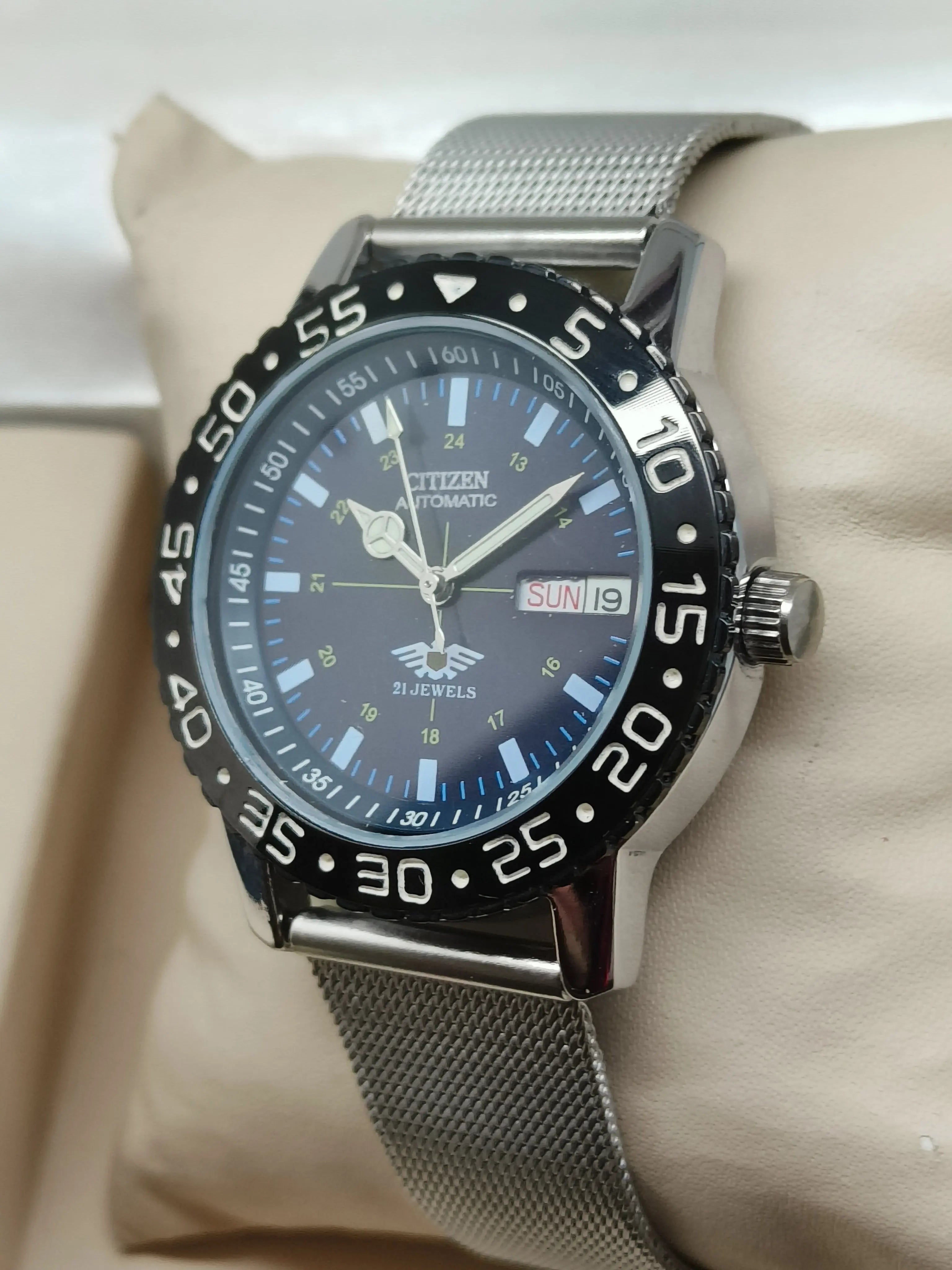 Citizen Eagle 7 Automatic Sports Watch – Men’s Refurbished Classic National Watches