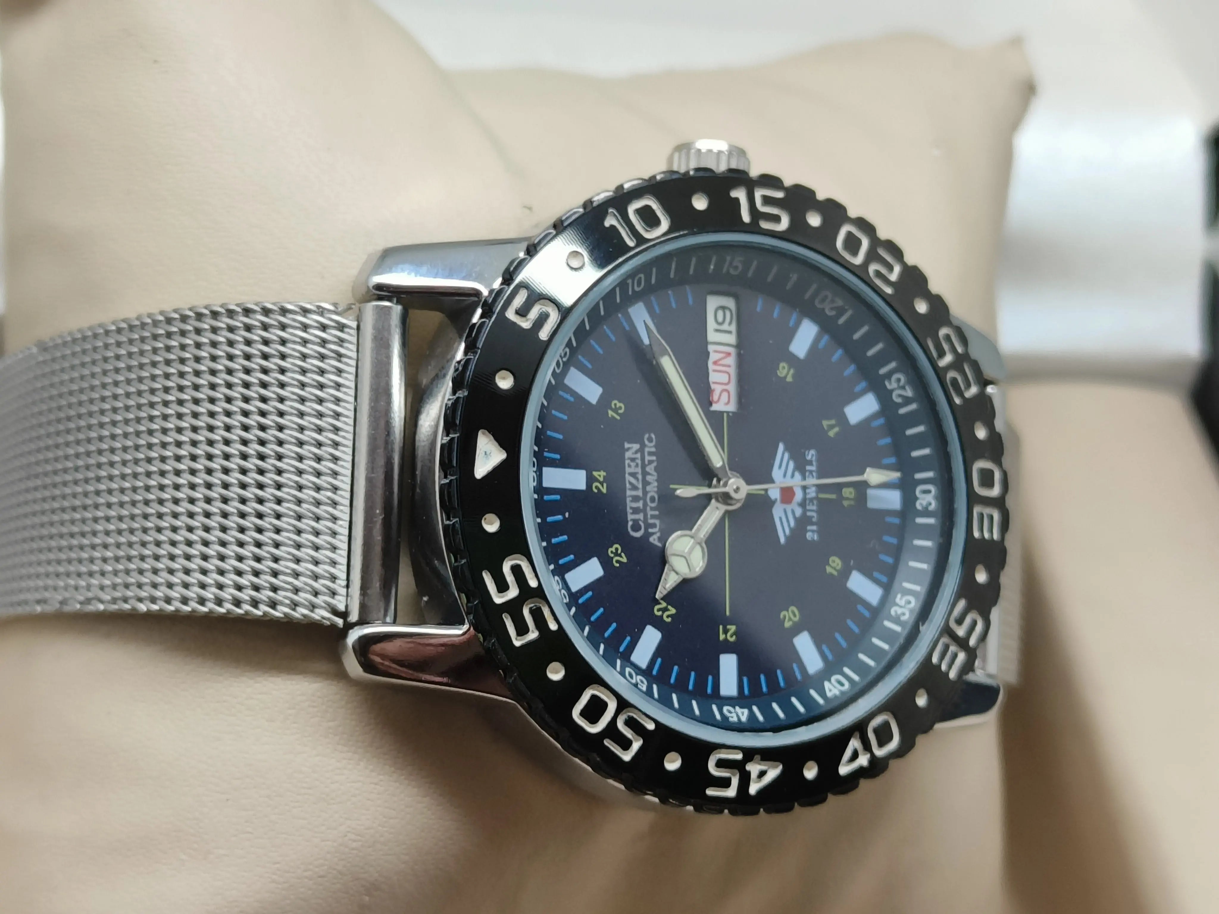 Citizen Eagle 7 Automatic Sports Watch – Men’s Refurbished Classic National Watches