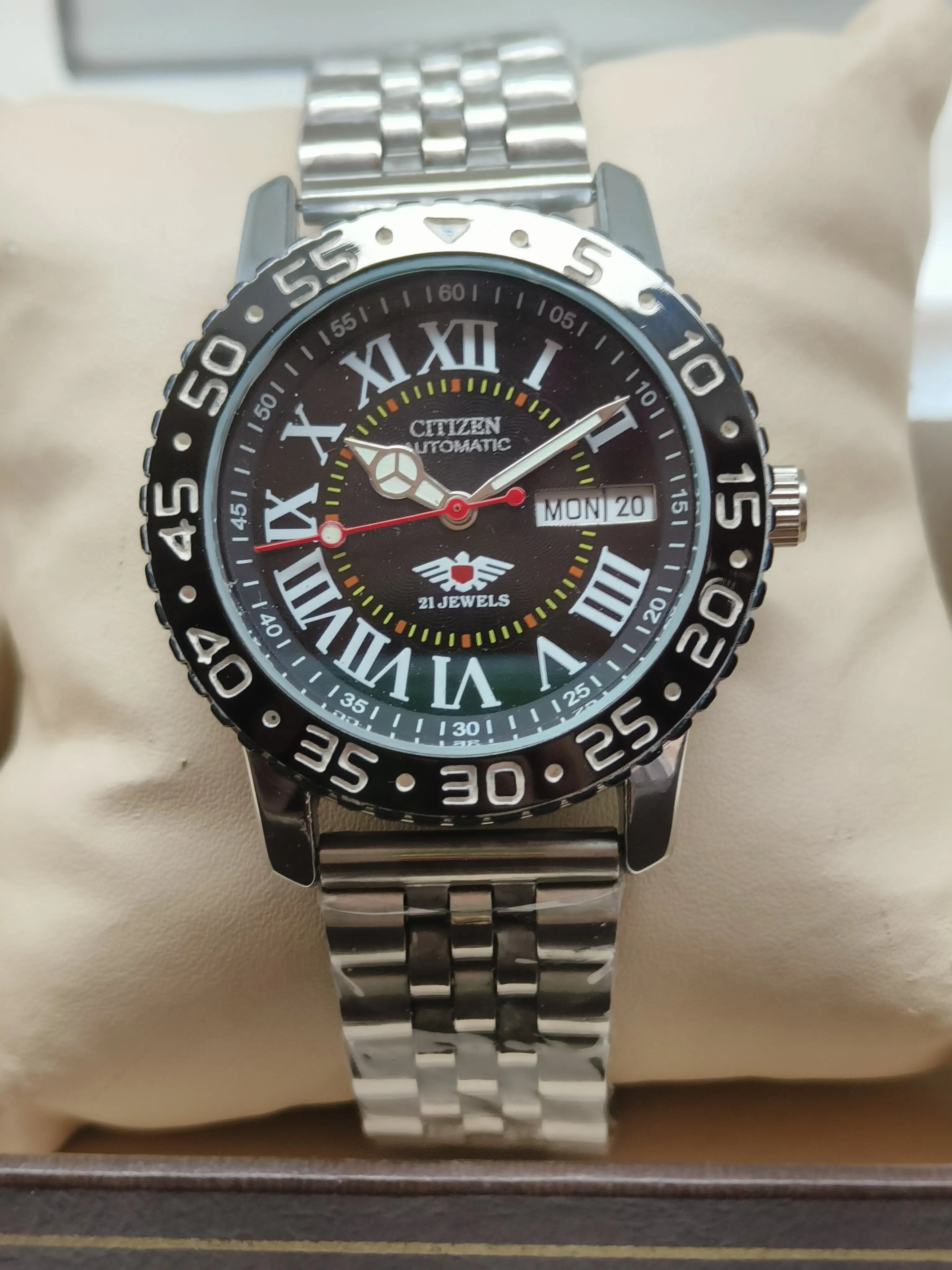 Citizen Eagle 7 Automatic Sports Watch – Vintage Japan Collectors Model National Watches