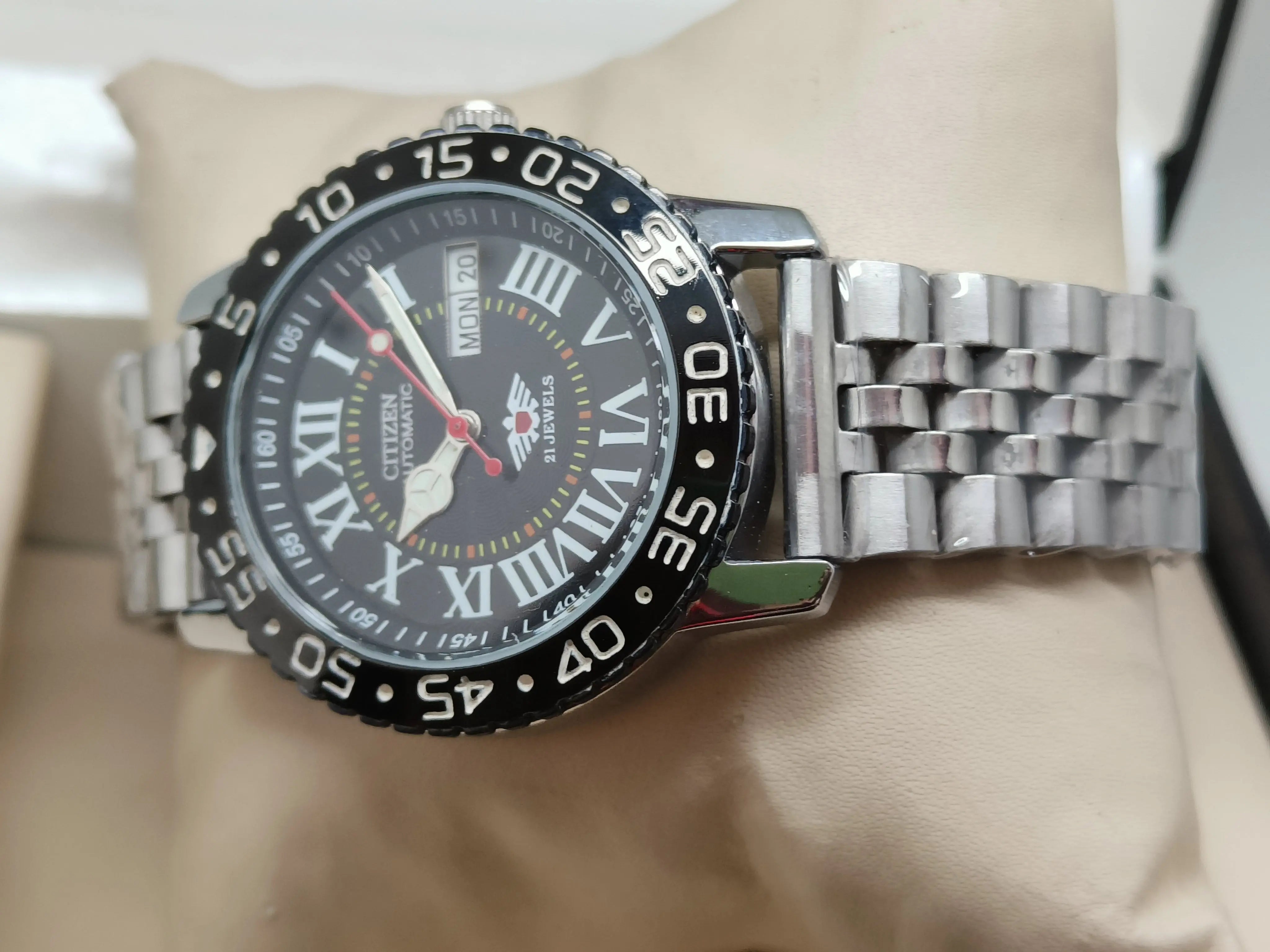 Citizen Eagle 7 Automatic Sports Watch – Vintage Japan Collectors Model National Watches