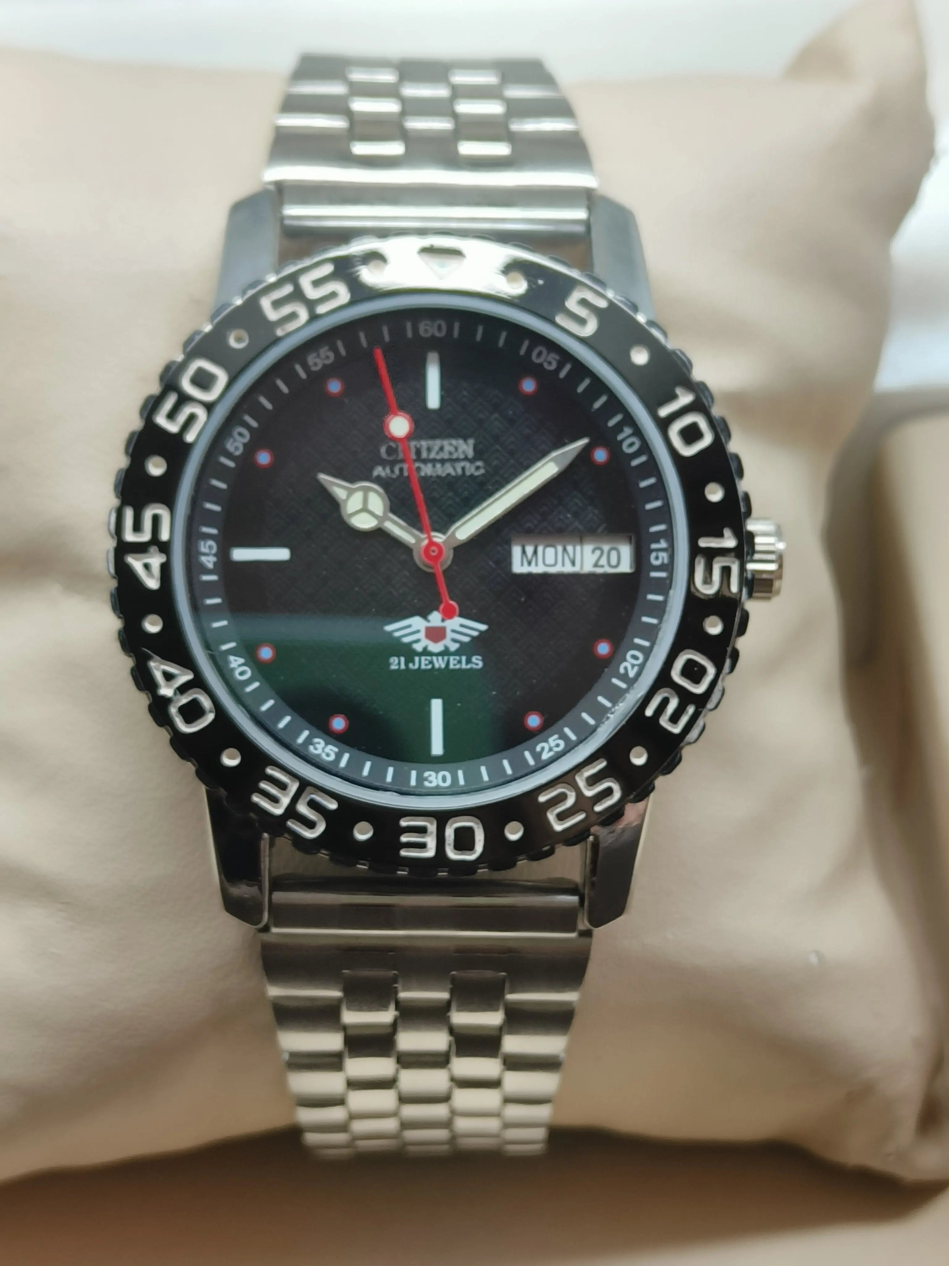 Citizen Eagle 7 Automatic Sports Watch – Refurbished Japan 21J Movement National Watches
