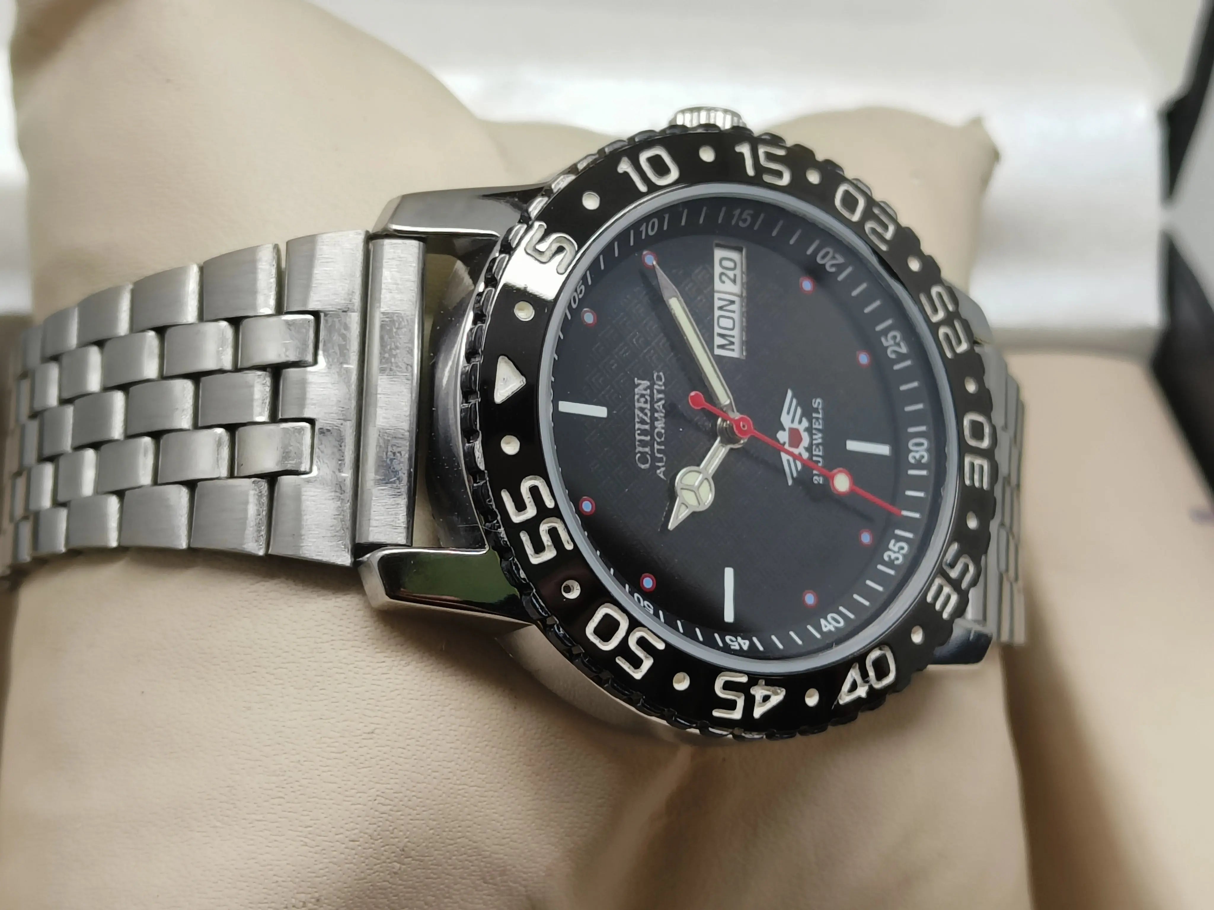 Citizen Eagle 7 Automatic Sports Watch – Refurbished Japan 21J Movement National Watches