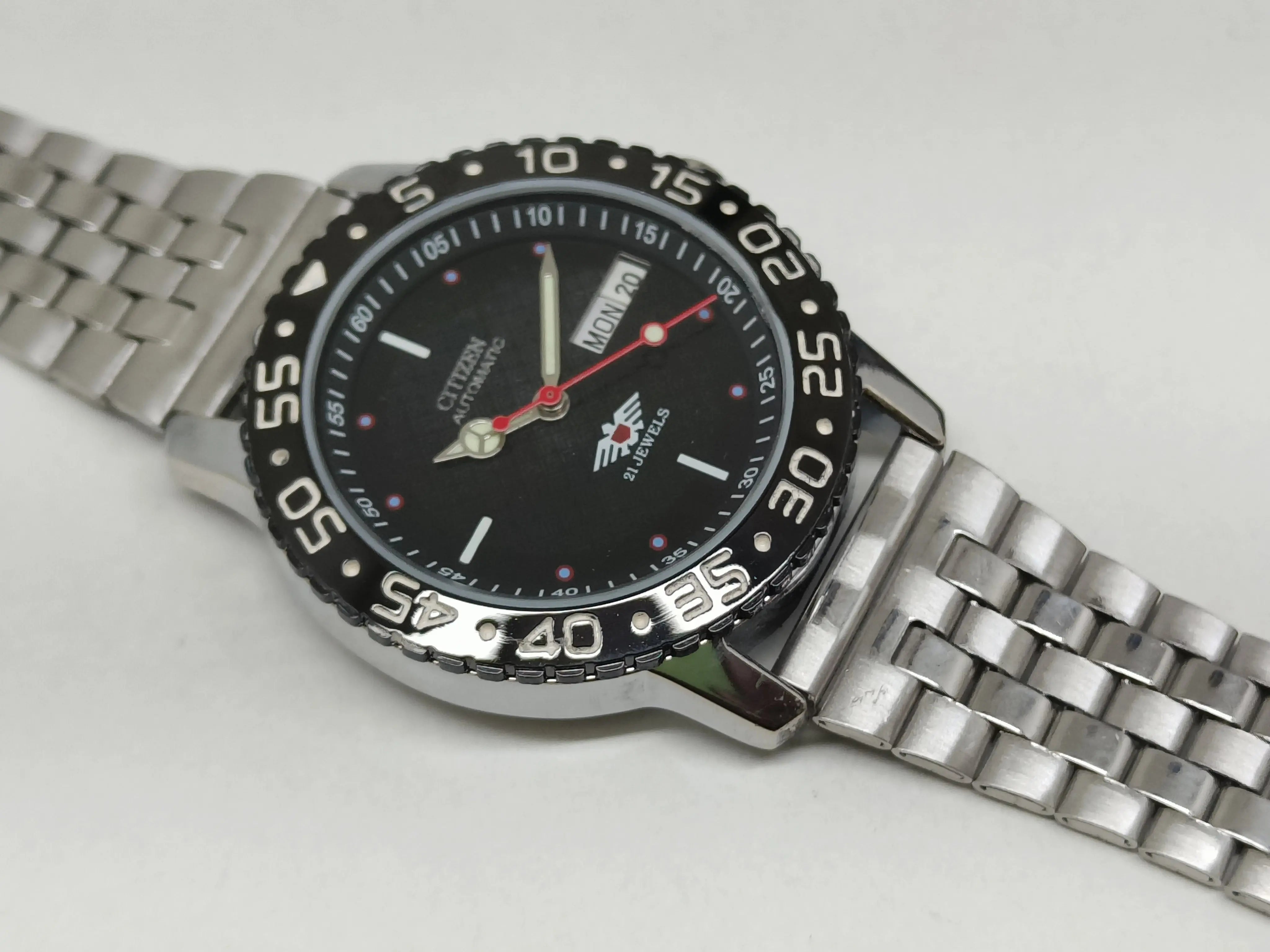 Citizen Eagle 7 Automatic Sports Watch – Refurbished Japan 21J Movement National Watches