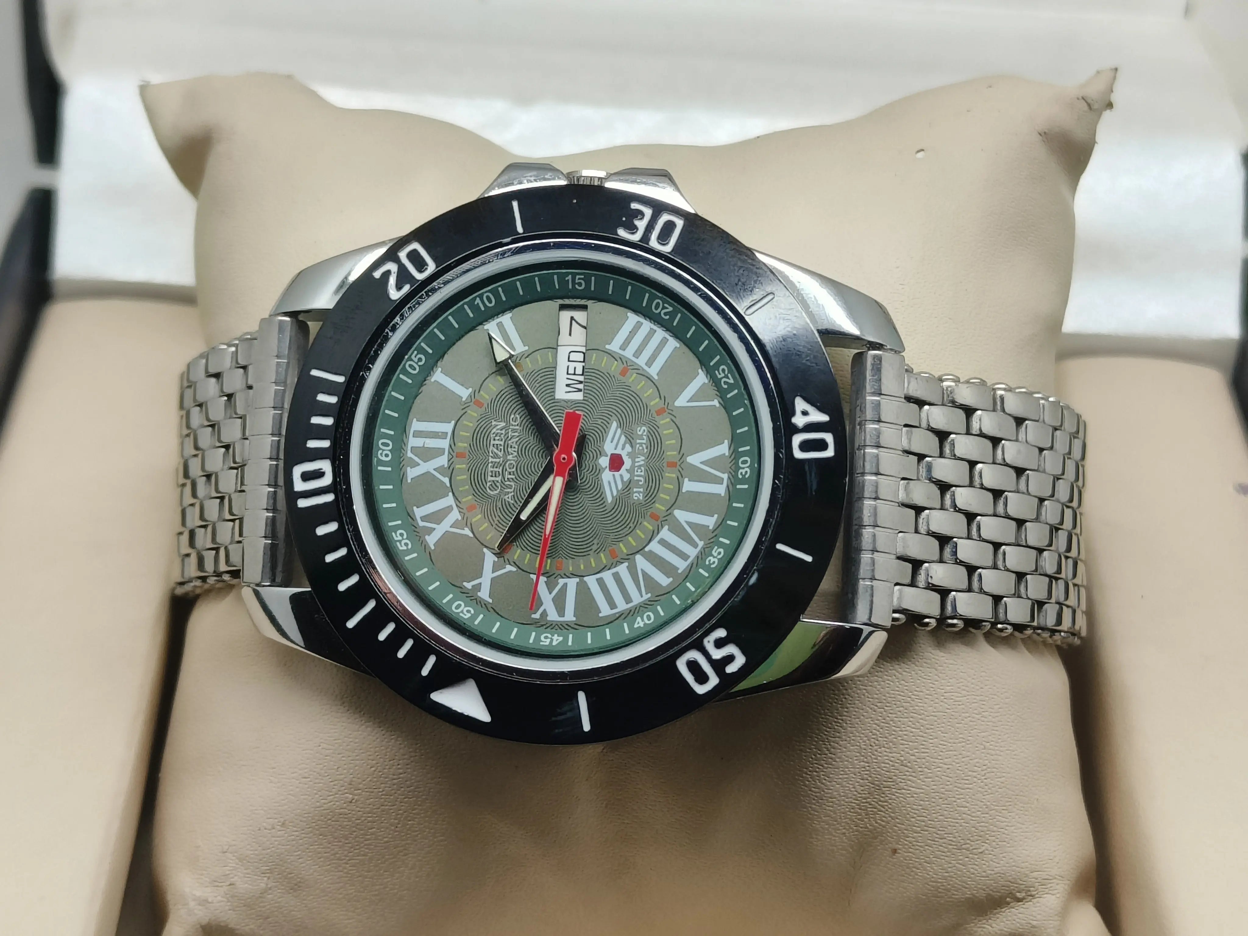 Citizen Eagle 7 Automatic Sports Watch – Restored Vintage Japan Model National Watches