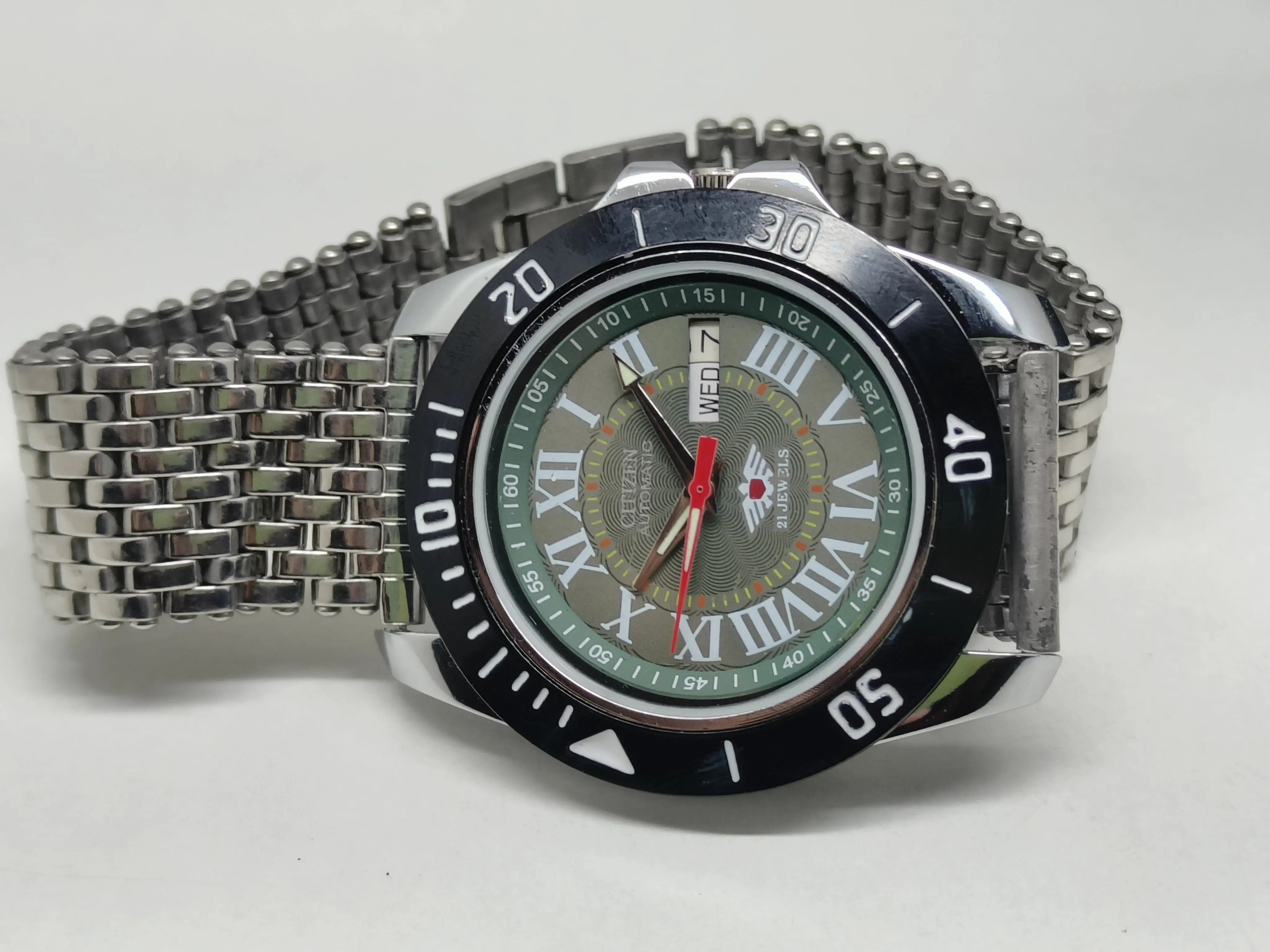 Citizen Eagle 7 Automatic Sports Watch – Restored Vintage Japan Model National Watches