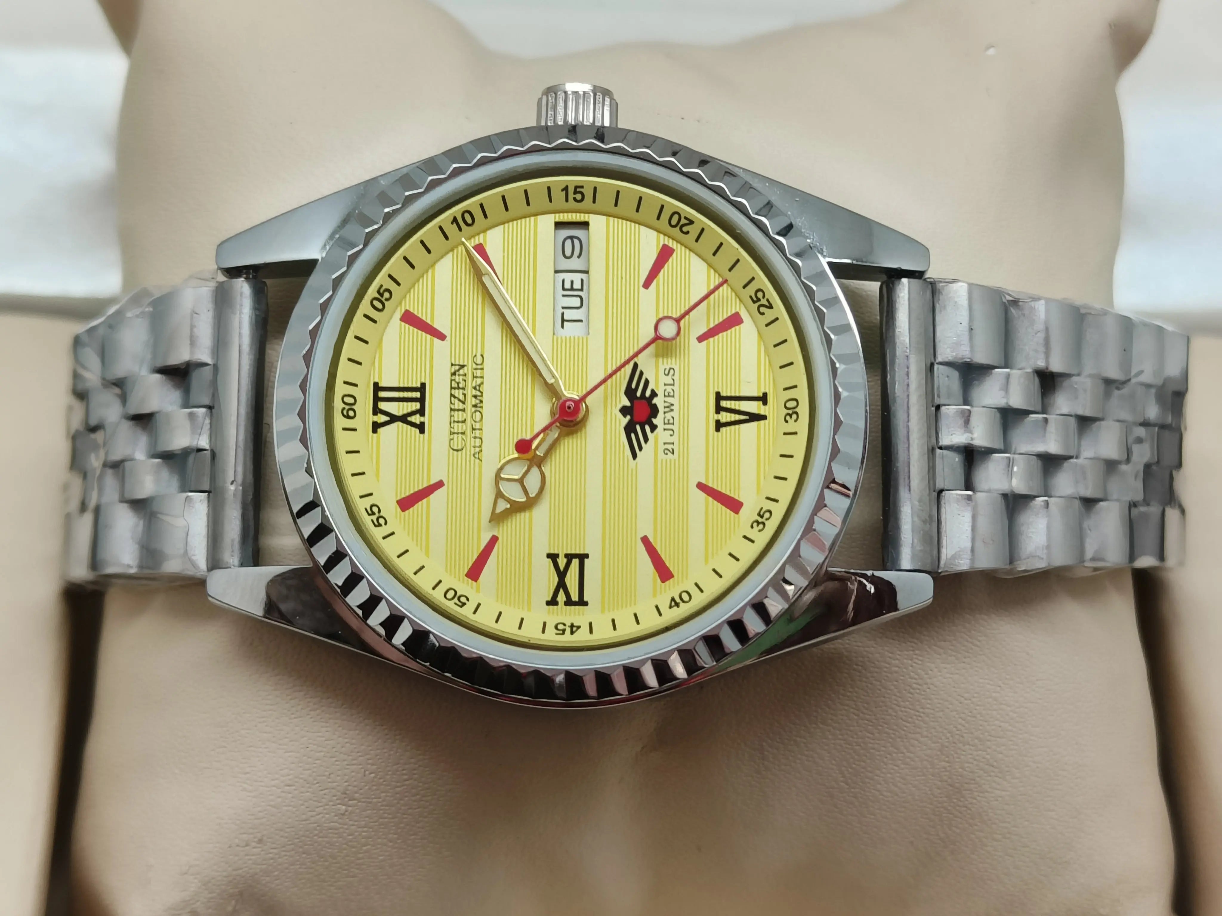 Citizen Eagle Automatic Watch – Men’s 21 Jewels Vintage National Watches