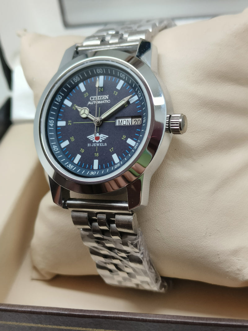 Citizen Eagle Automatic – Stainless Steel Day-Date